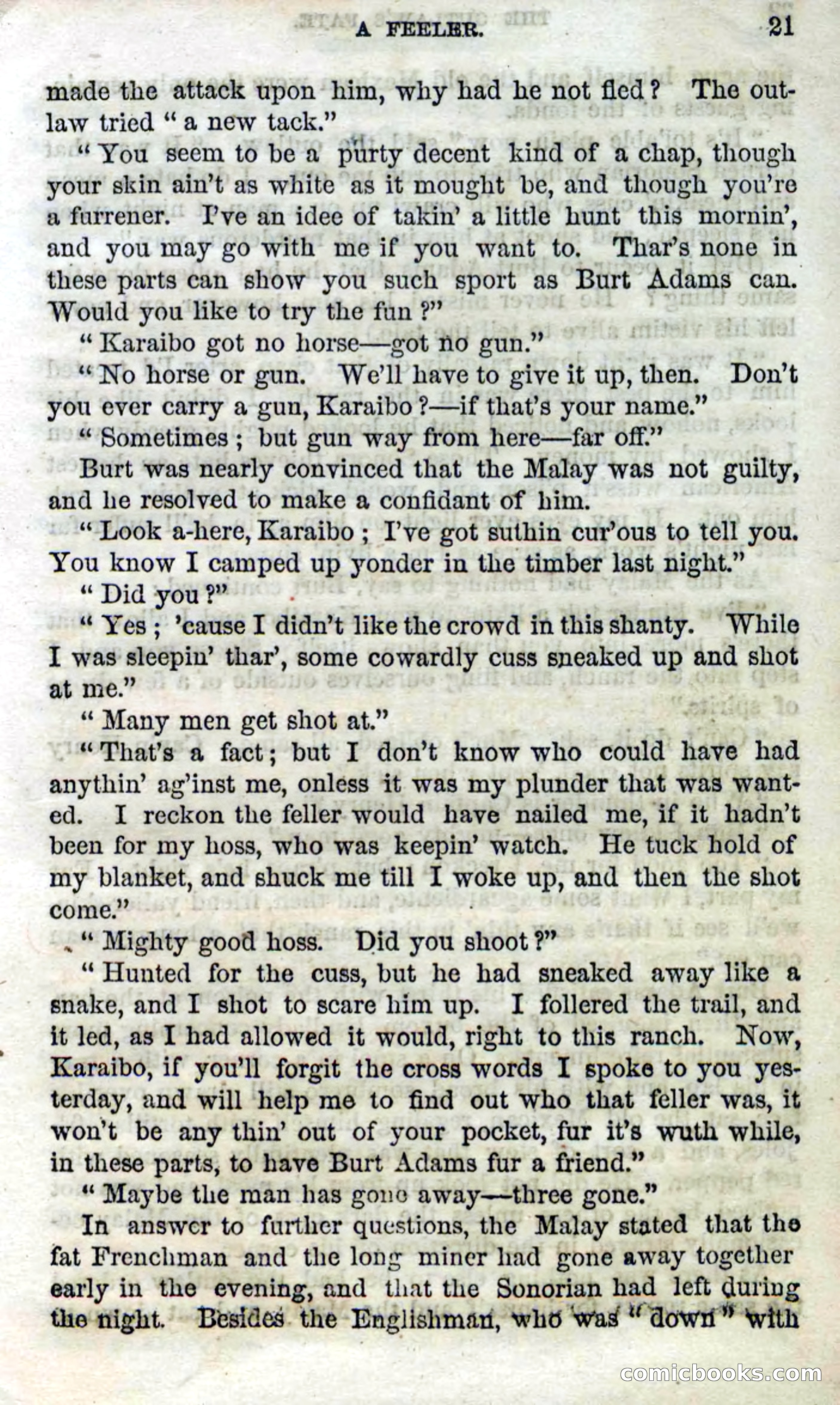 Beadle's Dime Novels No. 100 — page 16 of 95
