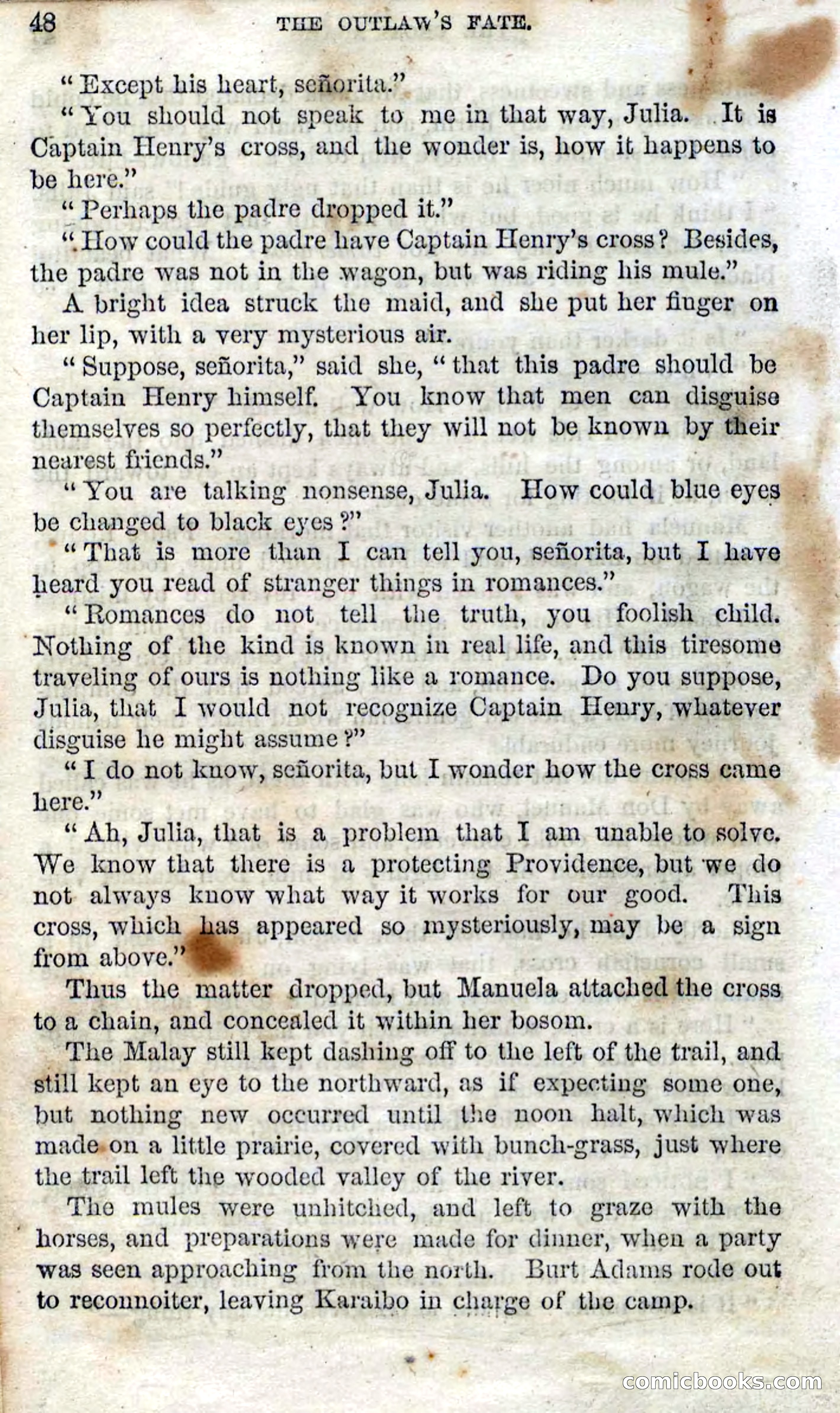 Beadle's Dime Novels No. 100 — page 43 of 95