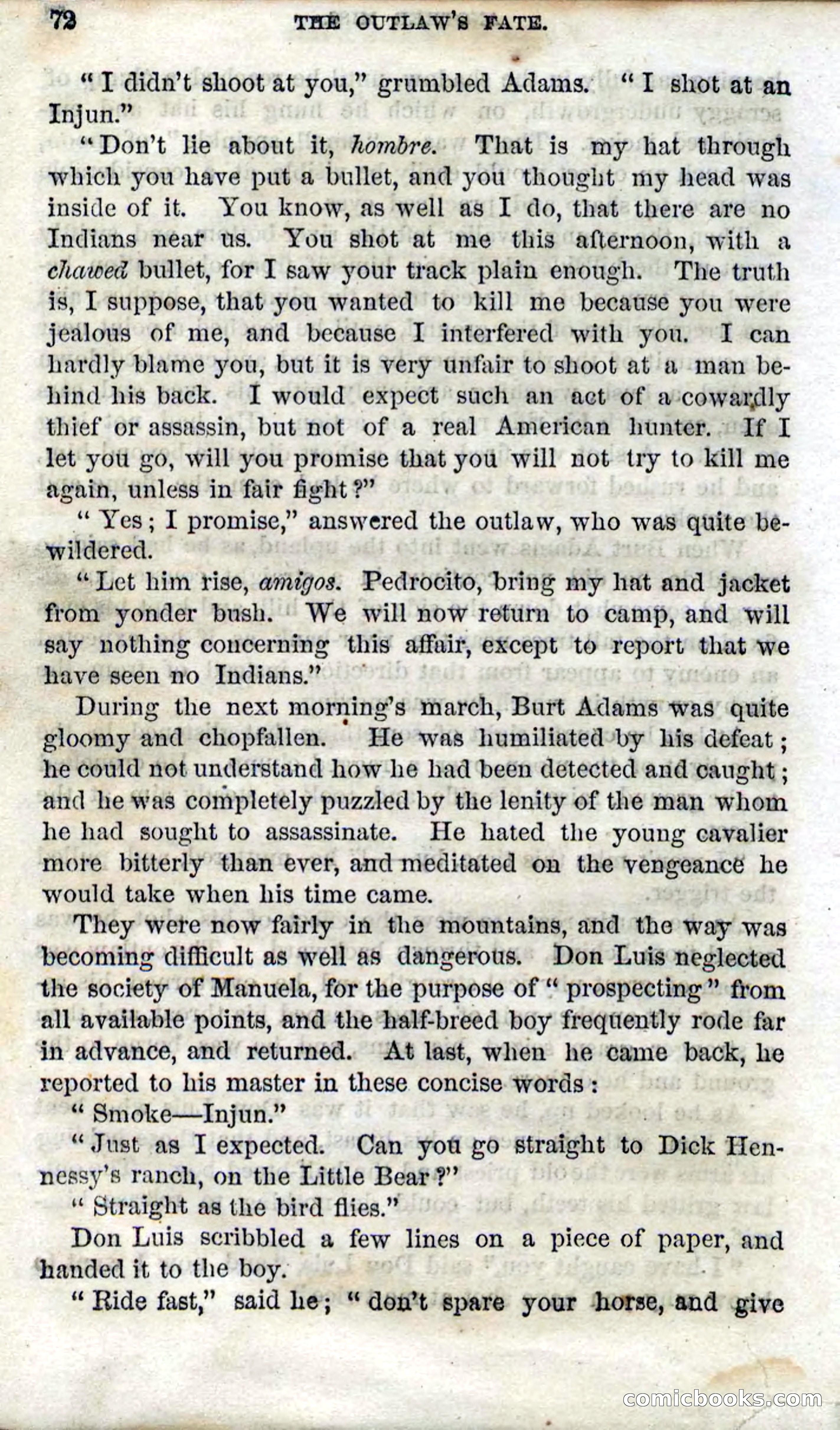 Beadle's Dime Novels No. 100 — page 67 of 95