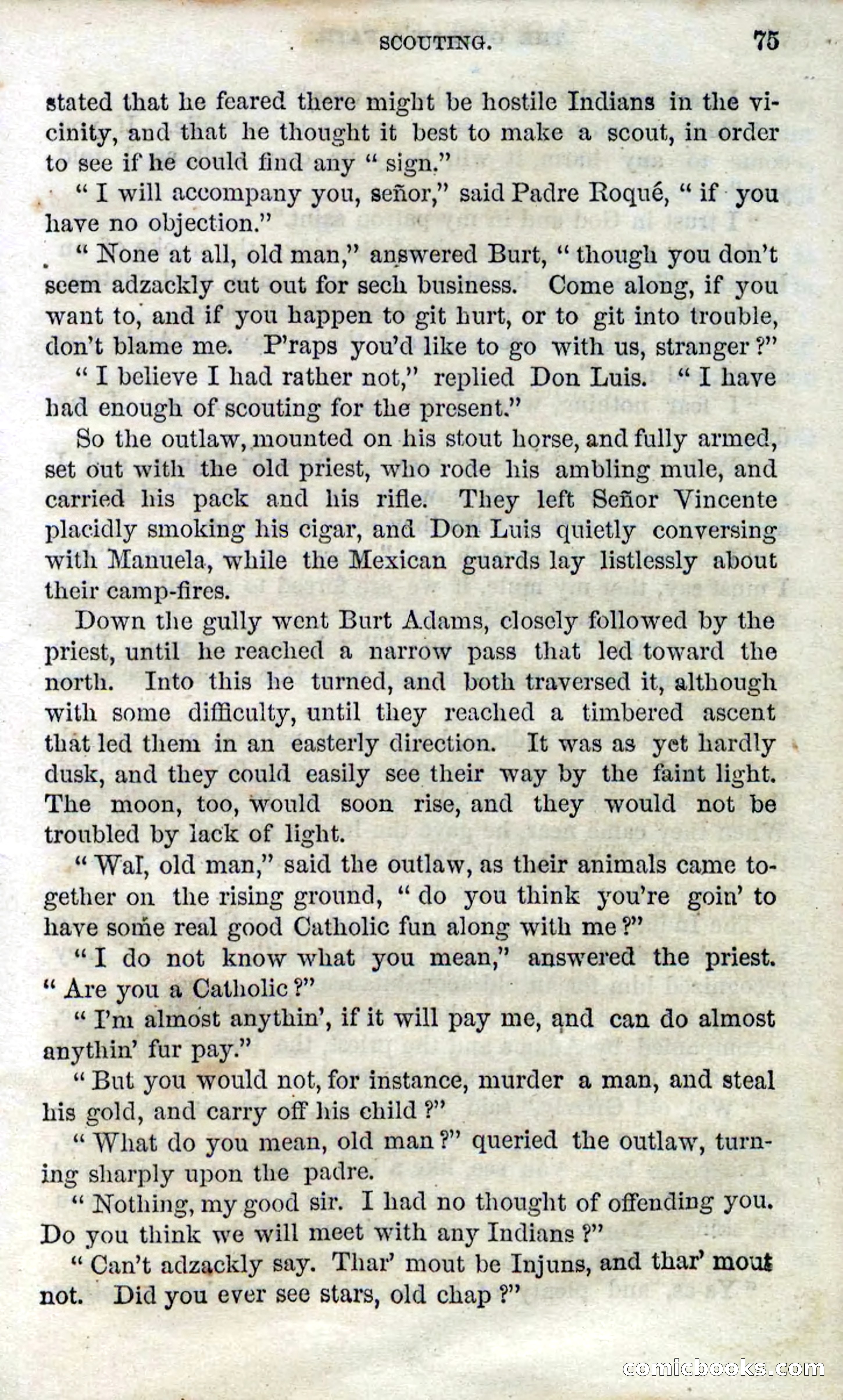 Beadle's Dime Novels No. 100 — page 70 of 95
