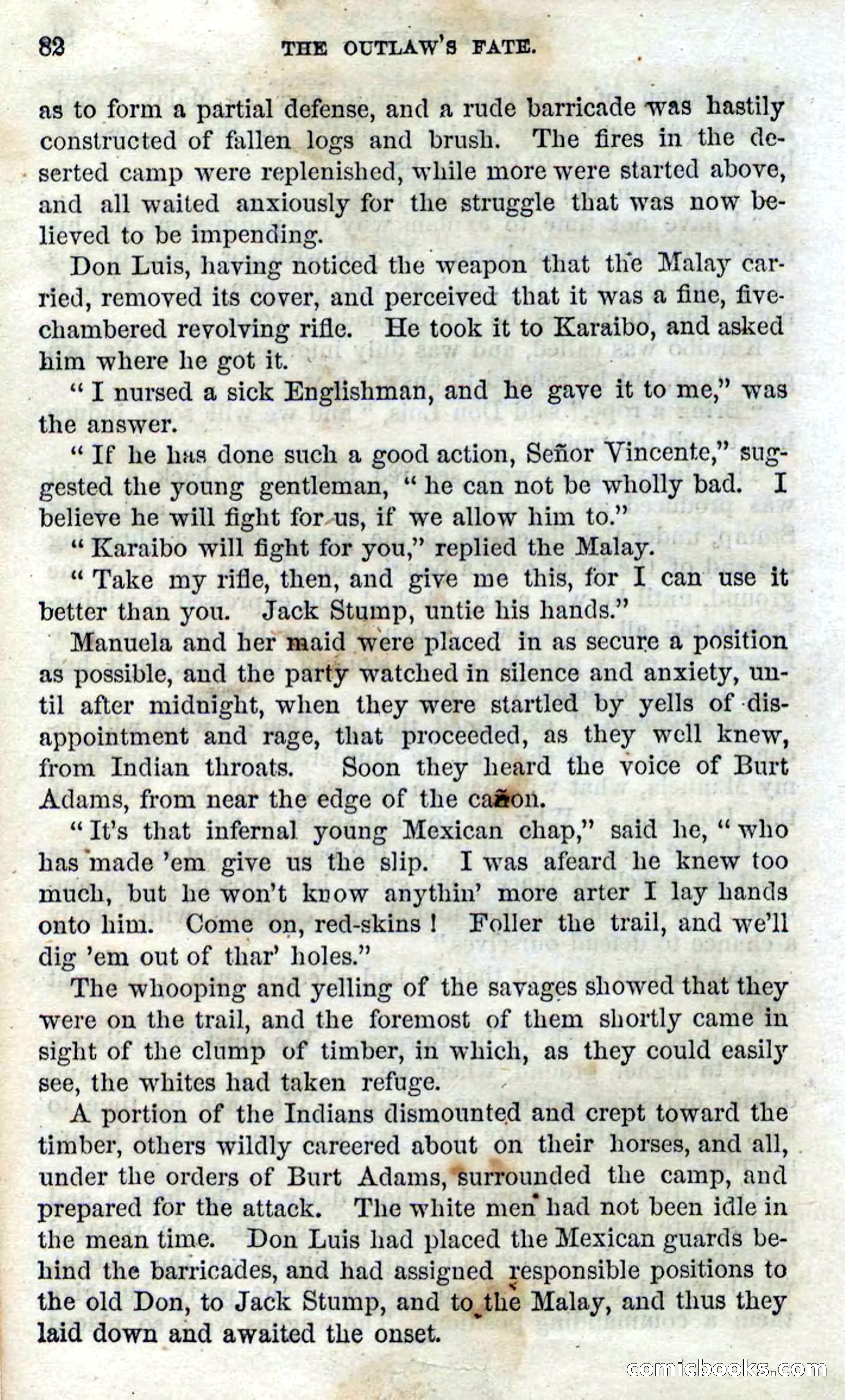 Beadle's Dime Novels No. 100 — page 77 of 95