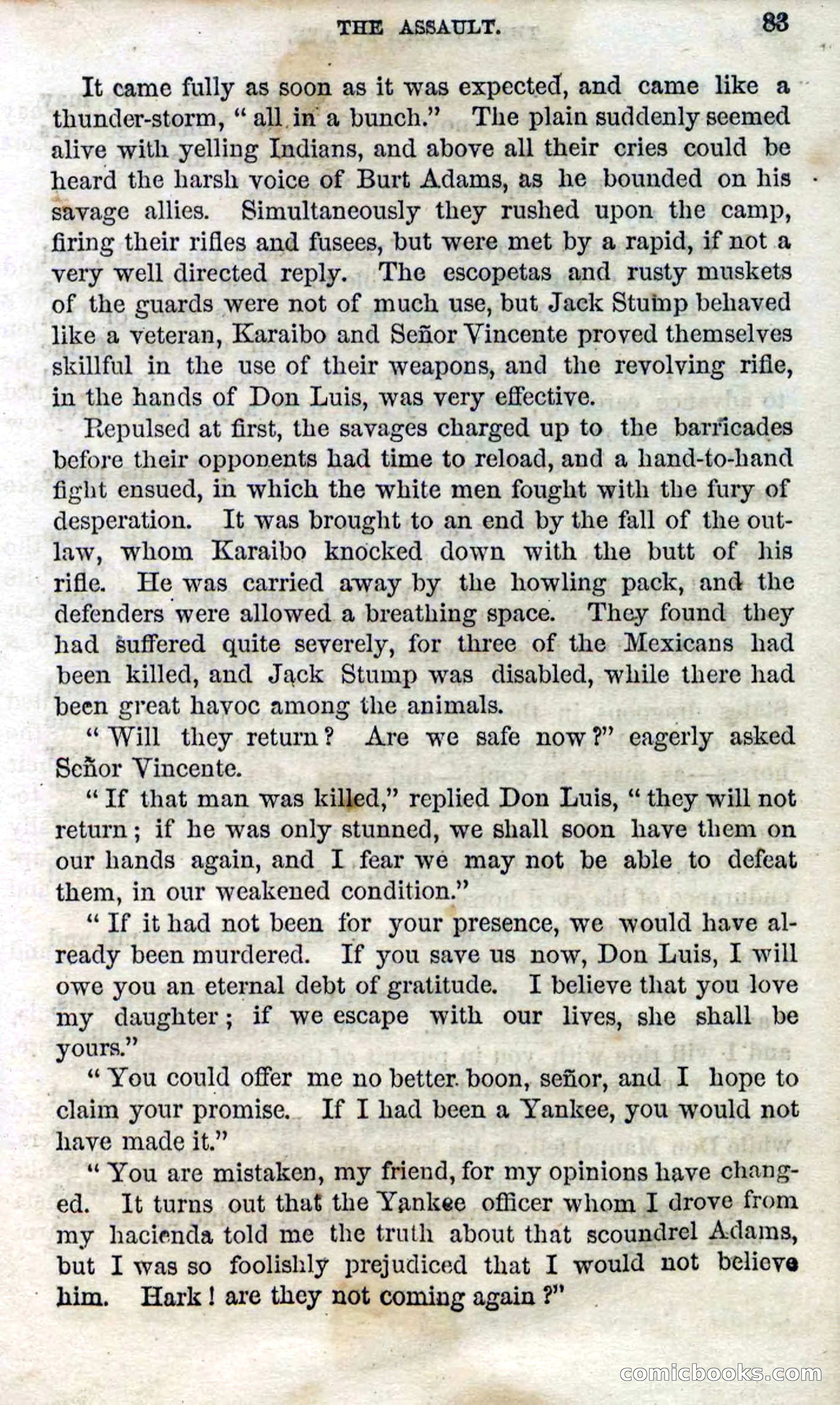 Beadle's Dime Novels No. 100 — page 78 of 95