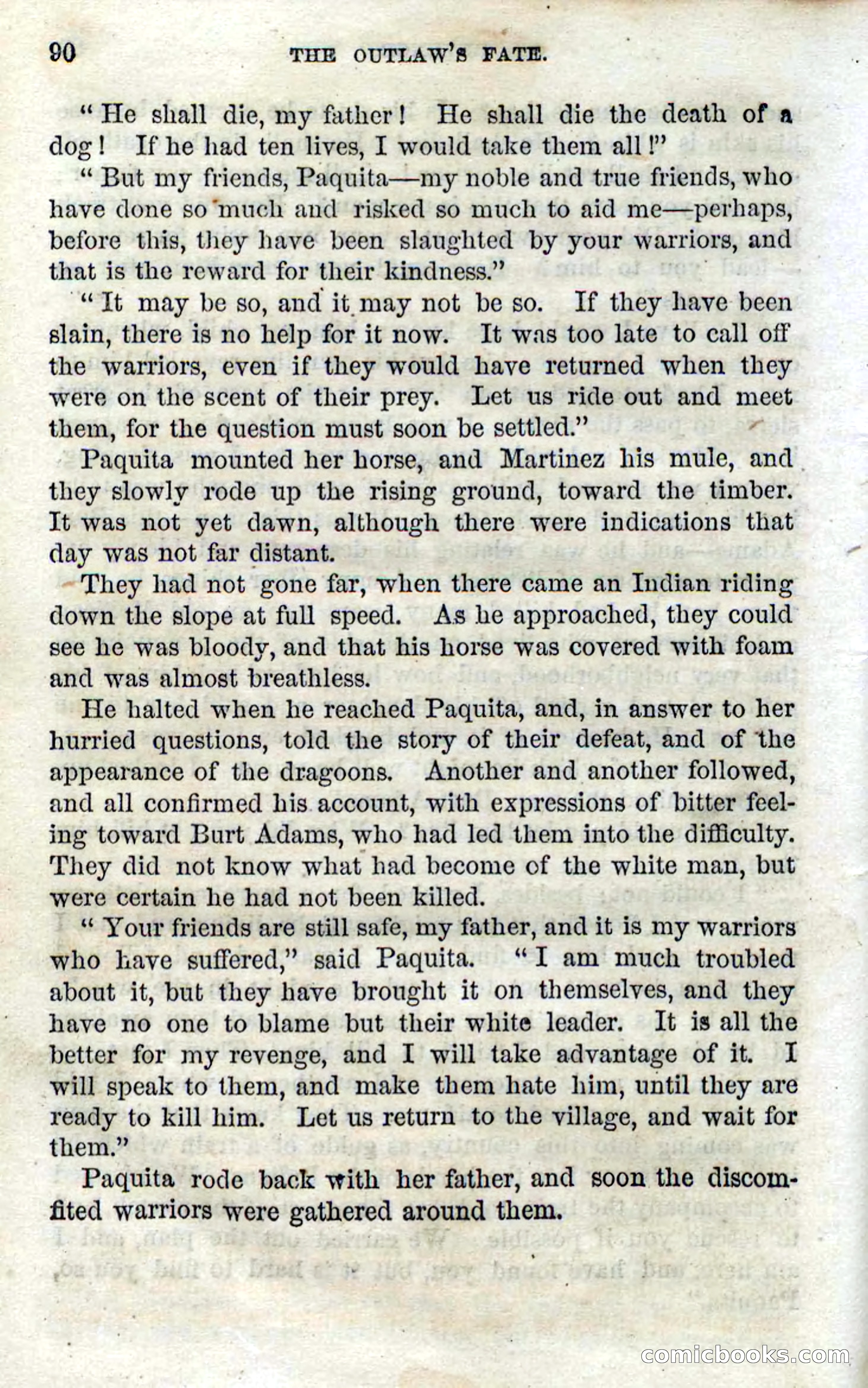 Beadle's Dime Novels No. 100 — page 85 of 95