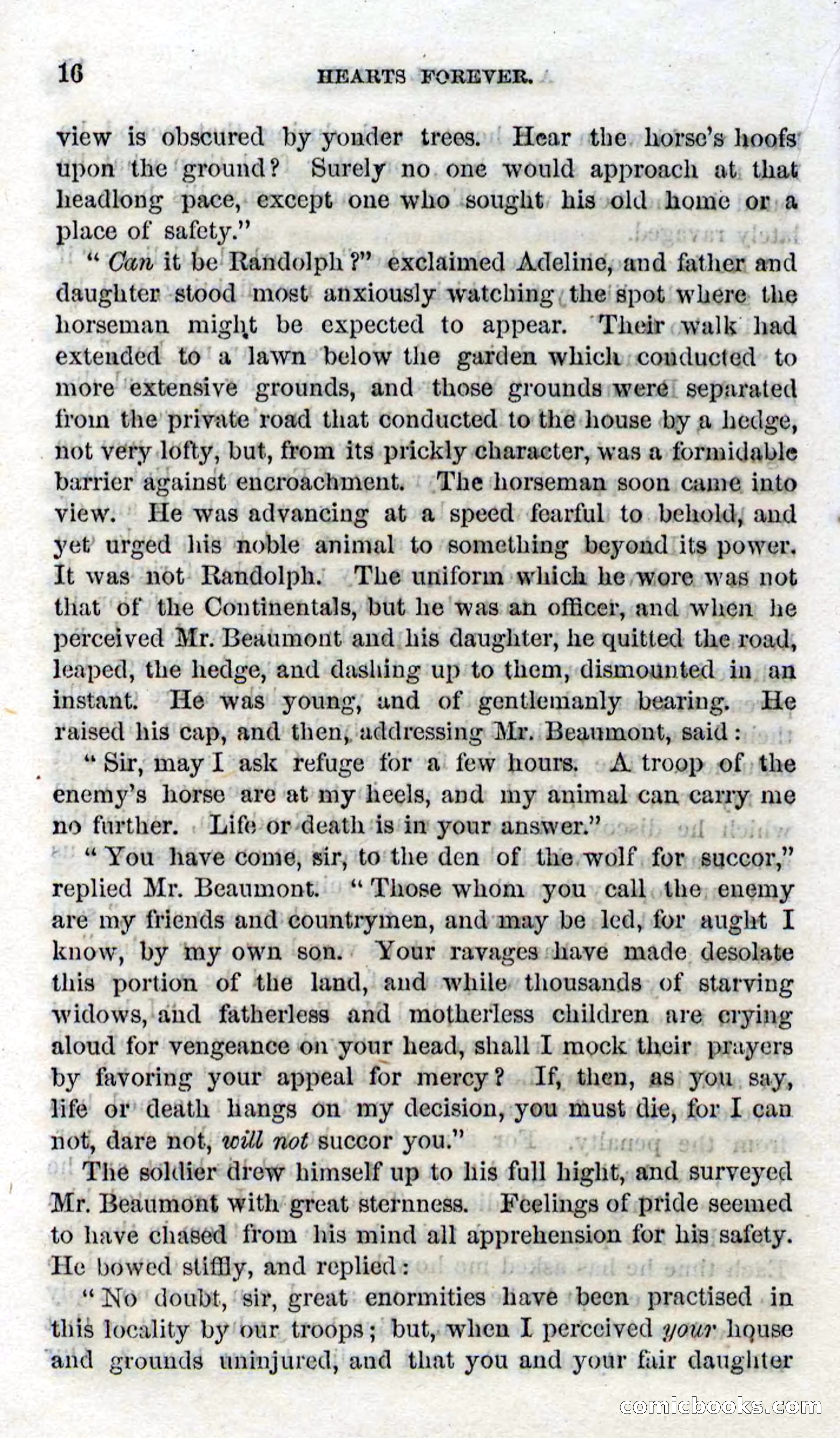 Beadle's Dime Novels No. 102: Hearts Forever — page 14 of 100