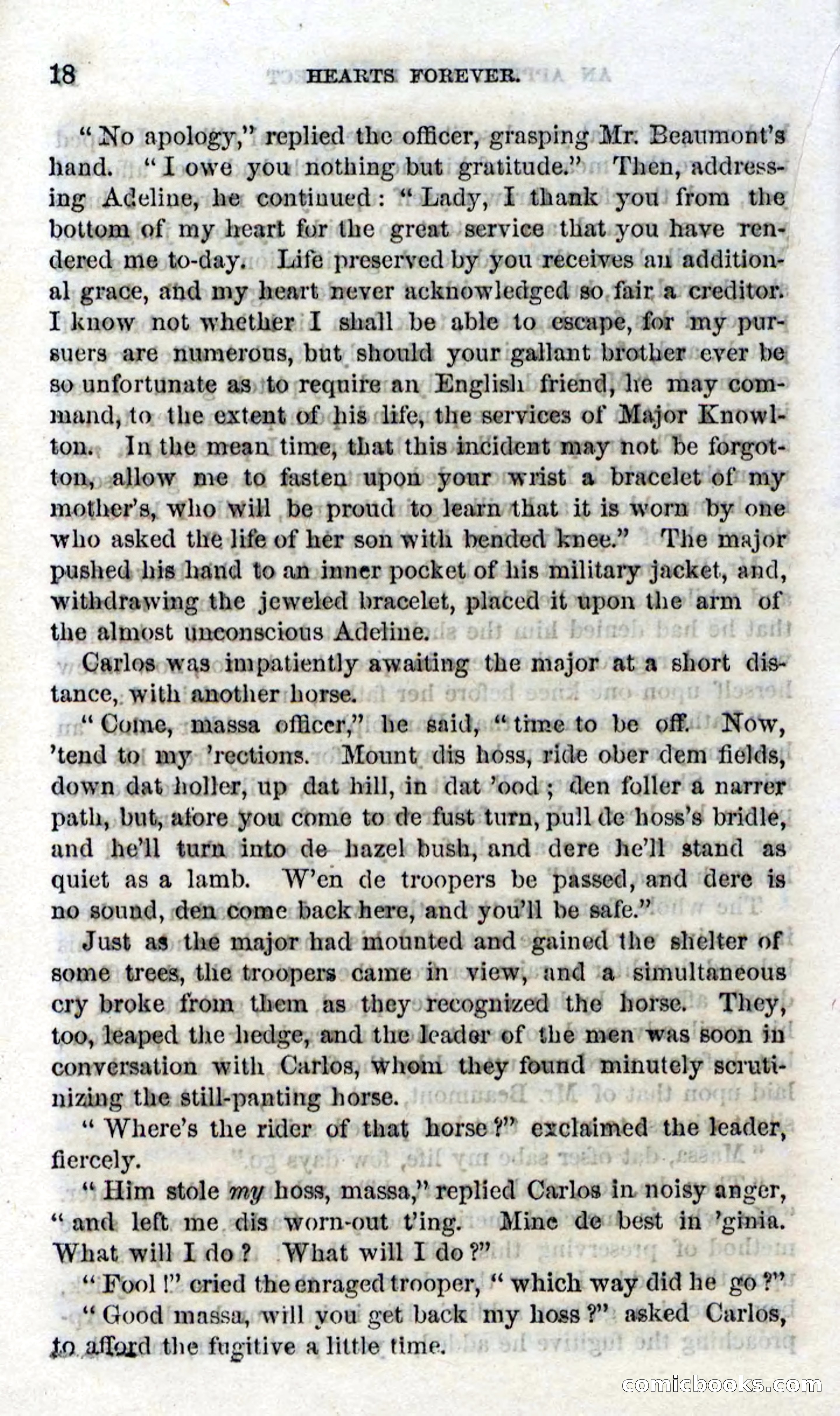 Beadle's Dime Novels No. 102: Hearts Forever — page 16 of 100