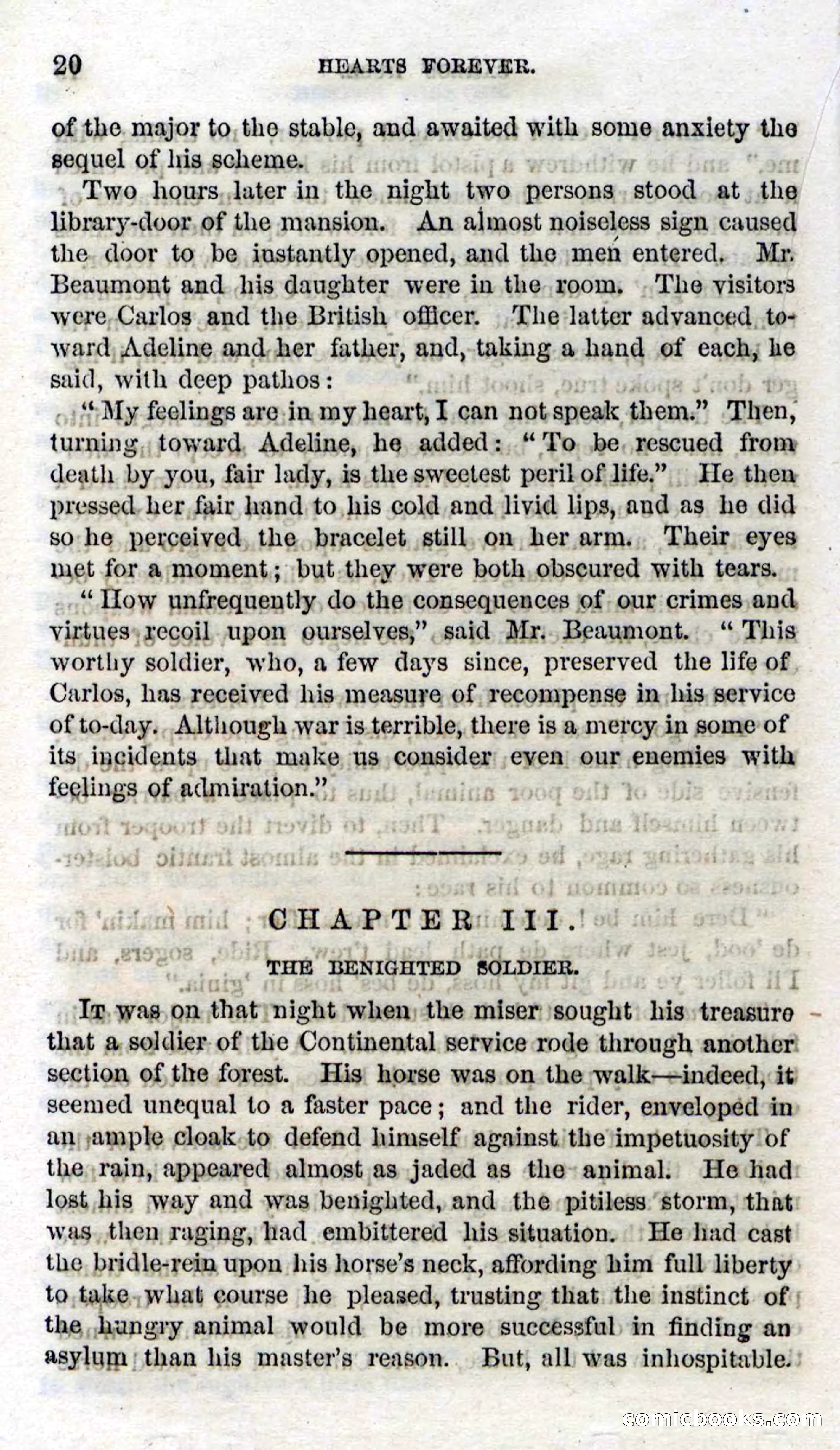 Beadle's Dime Novels No. 102: Hearts Forever — page 18 of 100