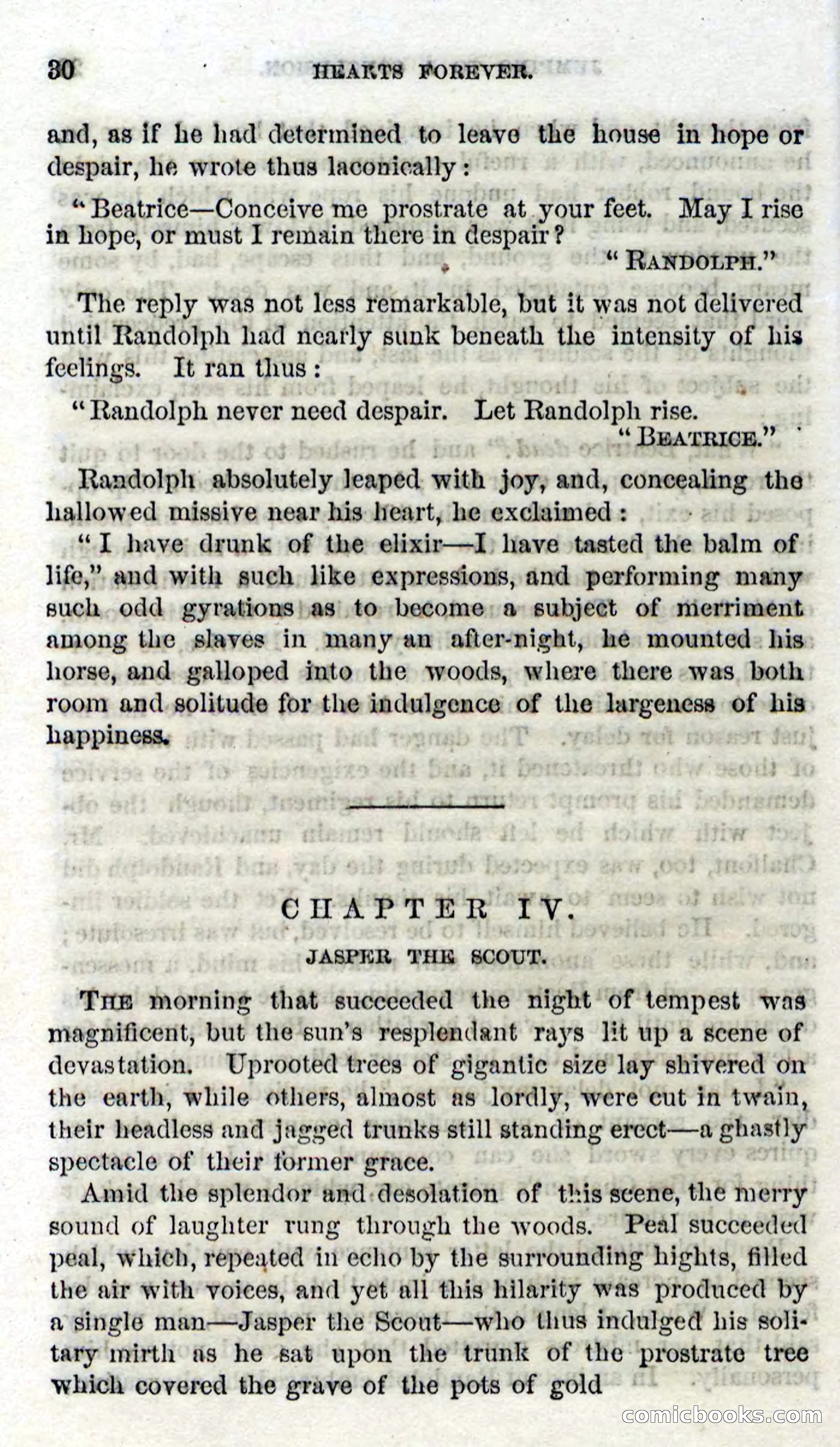 Beadle's Dime Novels No. 102: Hearts Forever — page 28 of 100