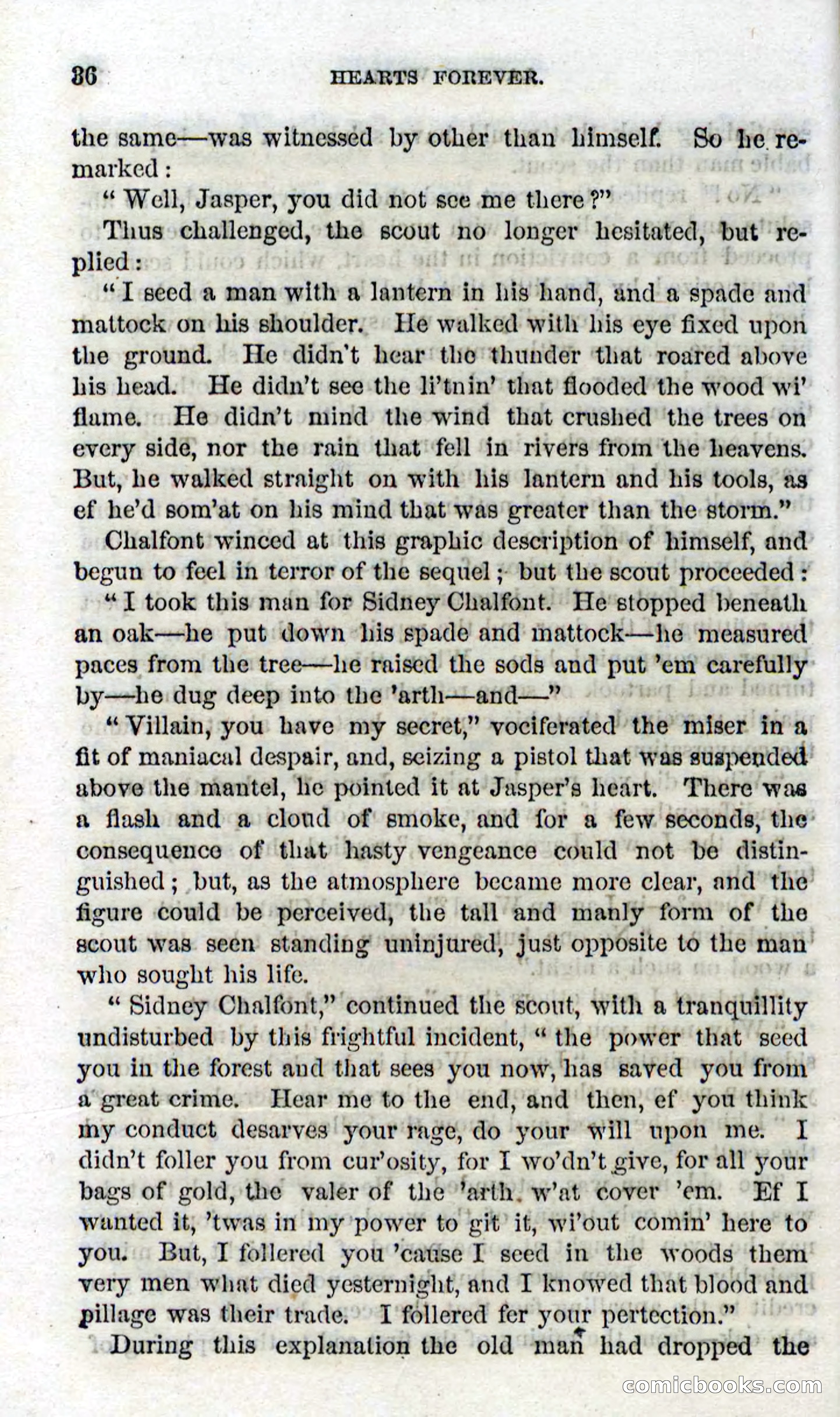 Beadle's Dime Novels No. 102: Hearts Forever — page 34 of 100