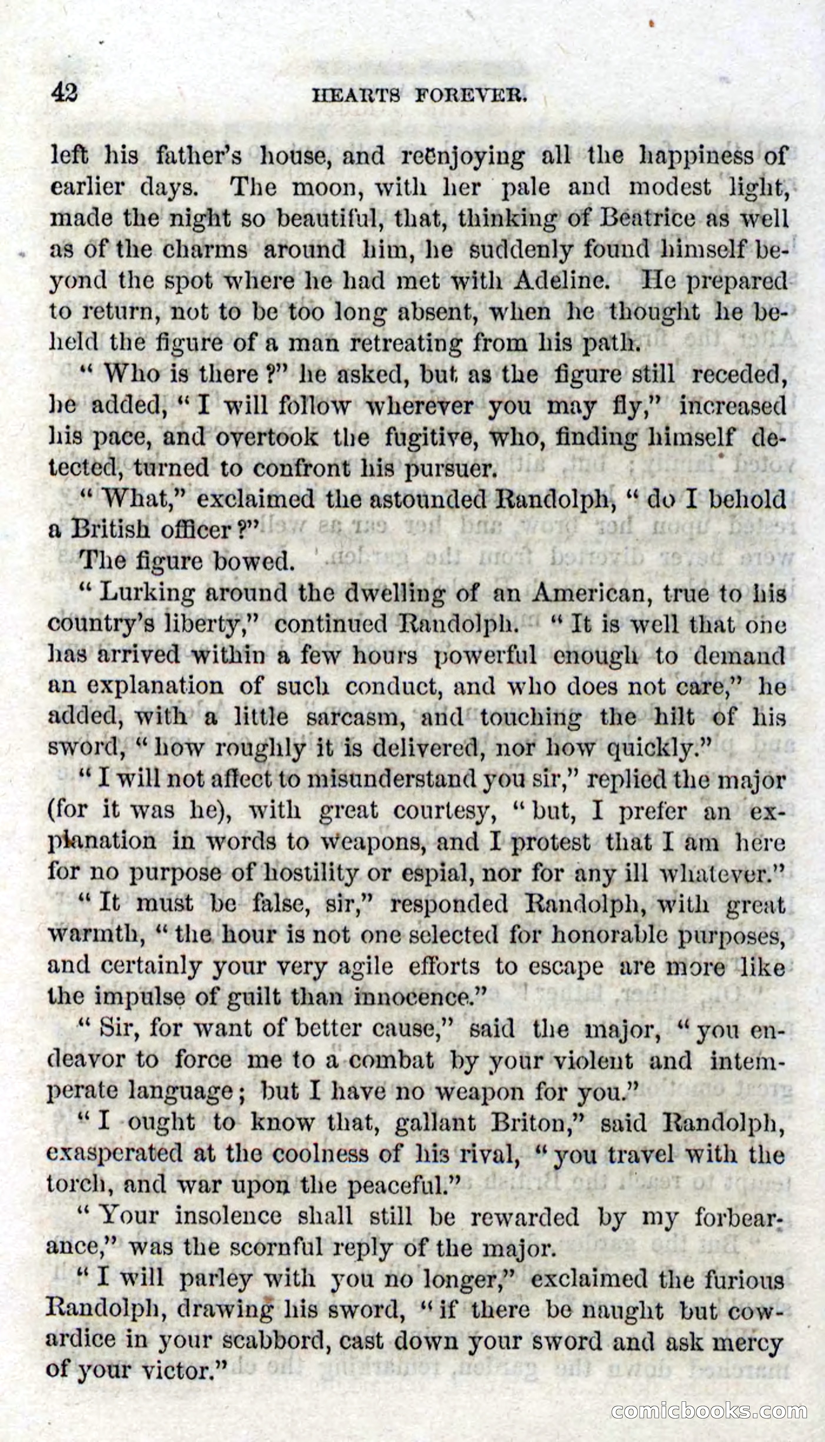 Beadle's Dime Novels No. 102: Hearts Forever — page 40 of 100