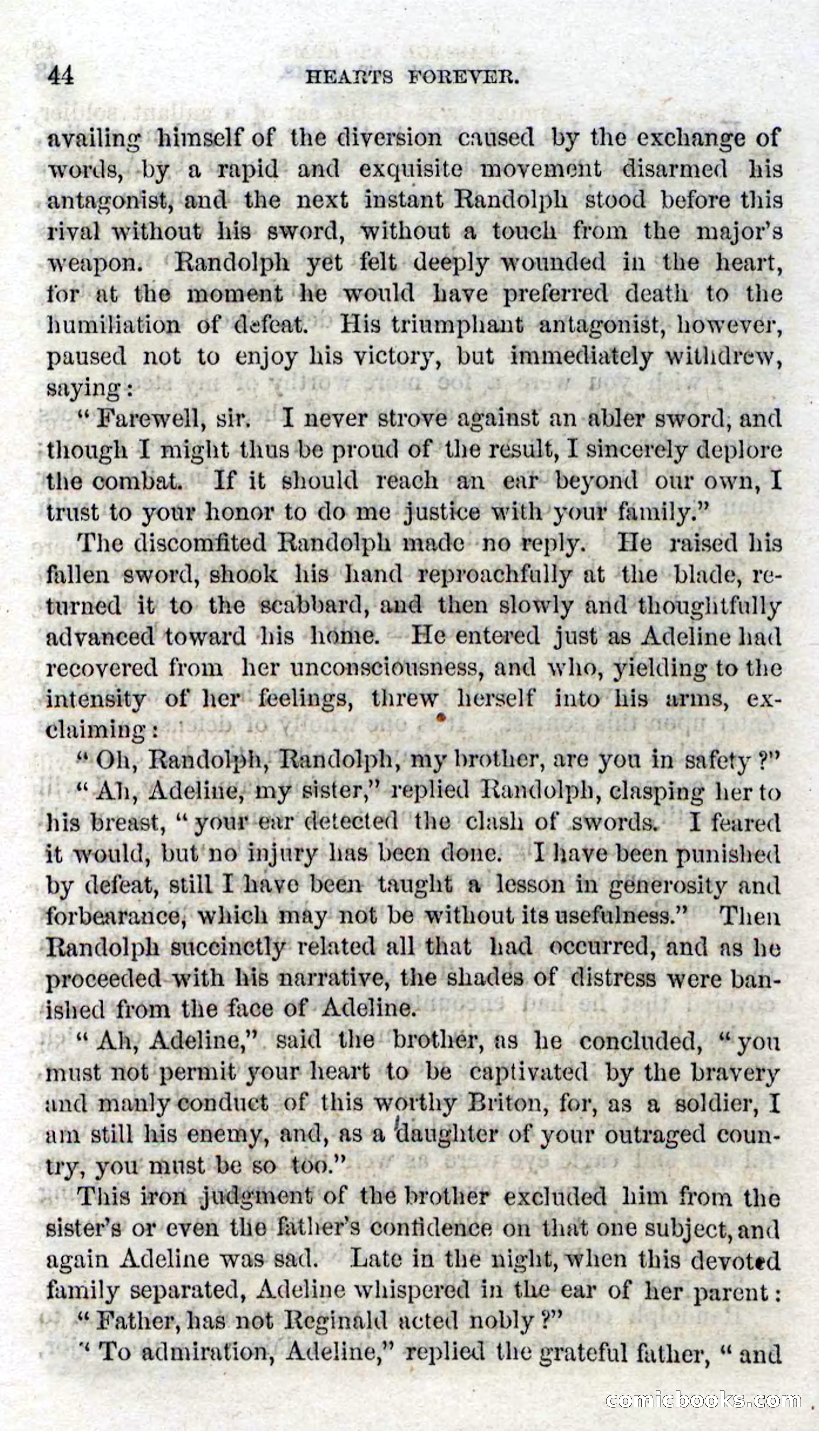 Beadle's Dime Novels No. 102: Hearts Forever — page 42 of 100