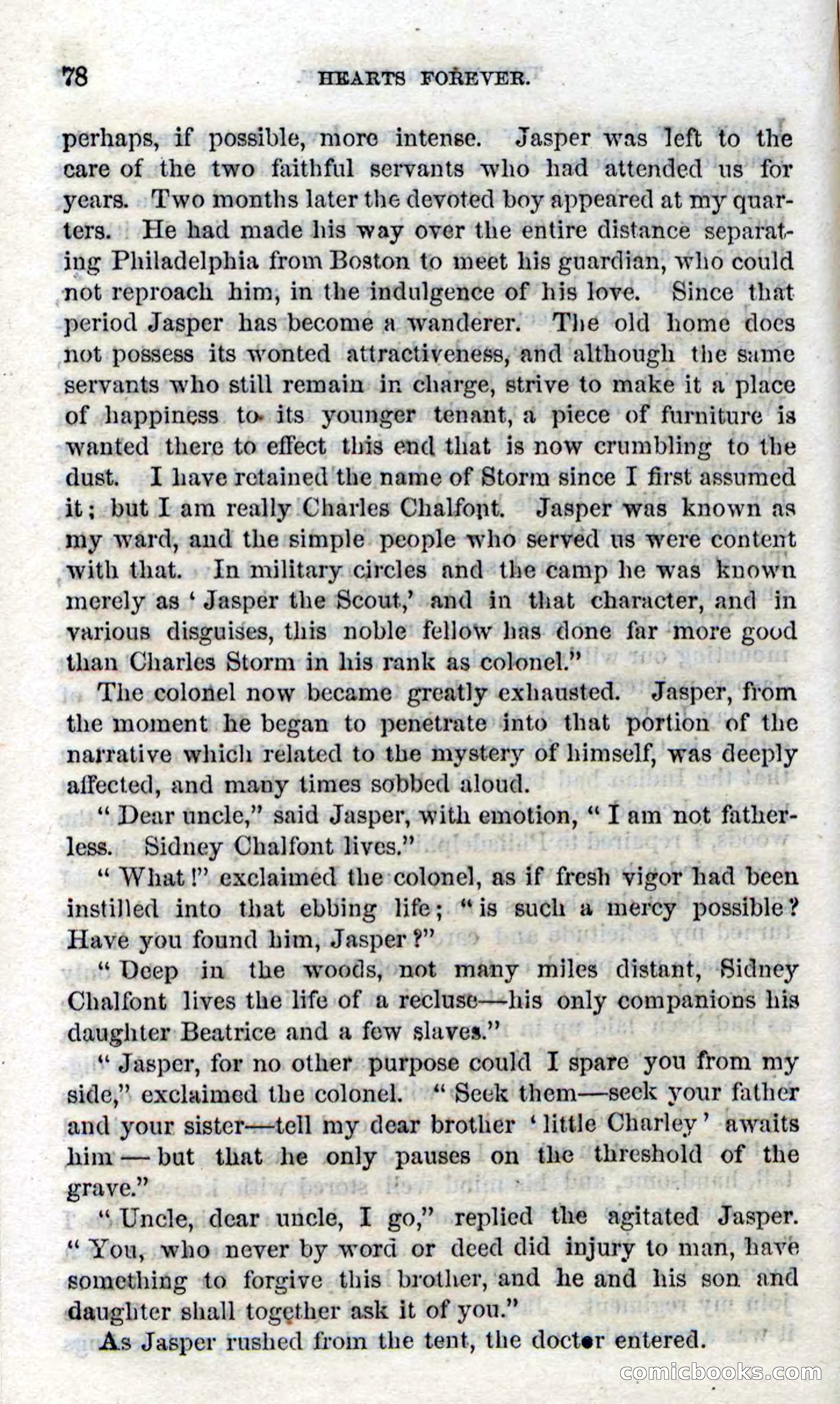 Beadle's Dime Novels No. 102: Hearts Forever — page 76 of 100