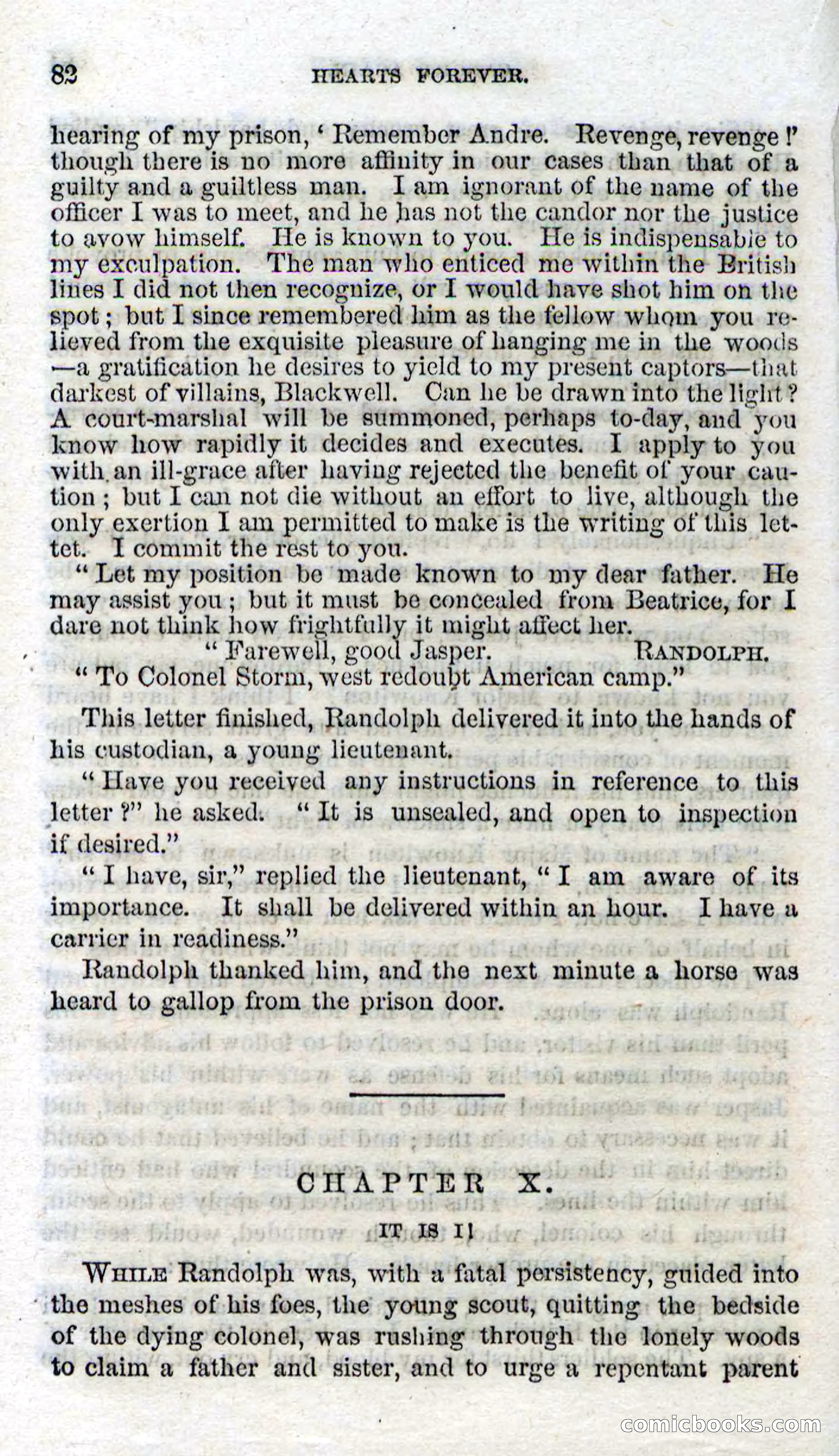 Beadle's Dime Novels No. 102: Hearts Forever — page 80 of 100