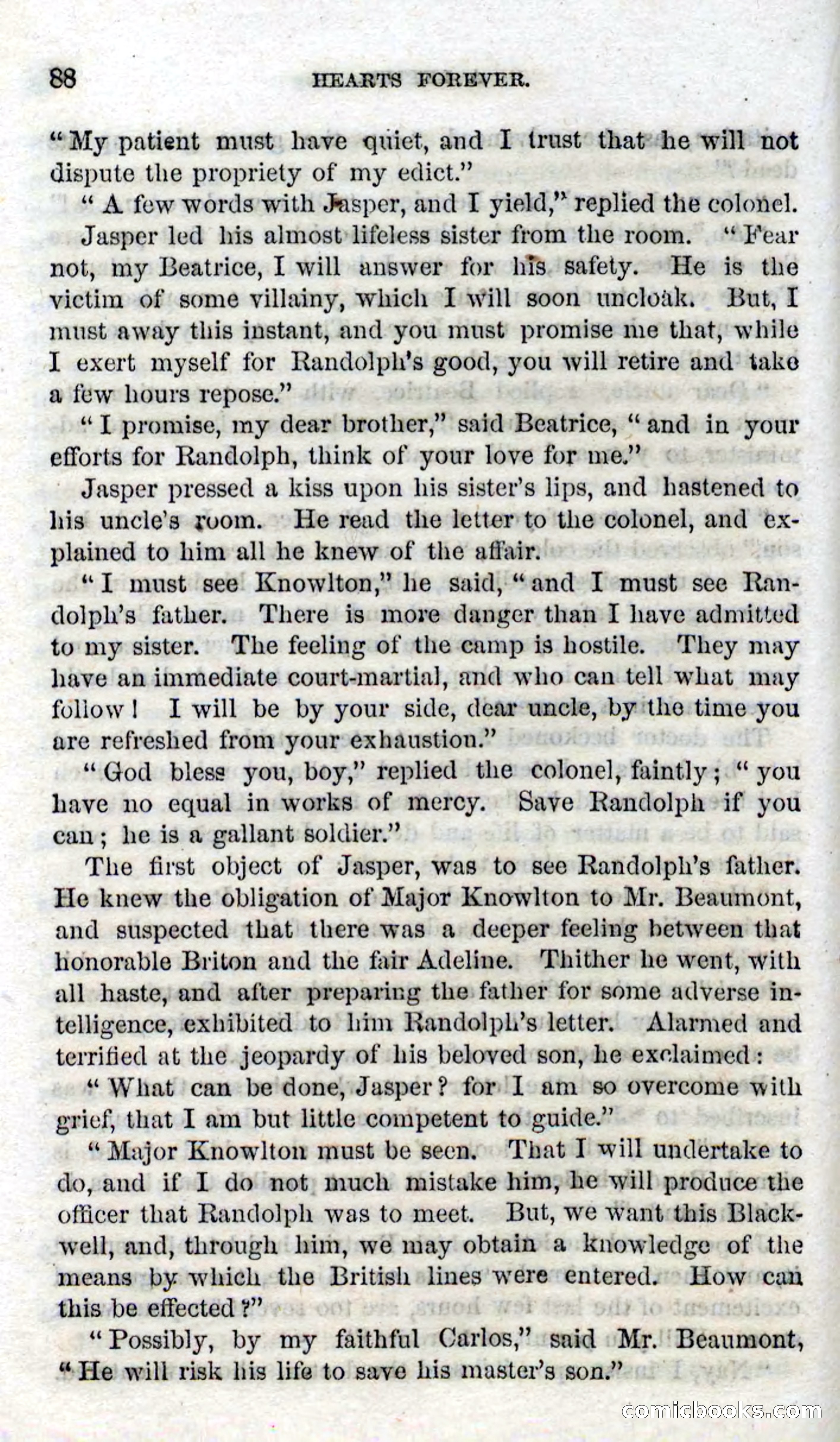 Beadle's Dime Novels No. 102: Hearts Forever — page 86 of 100