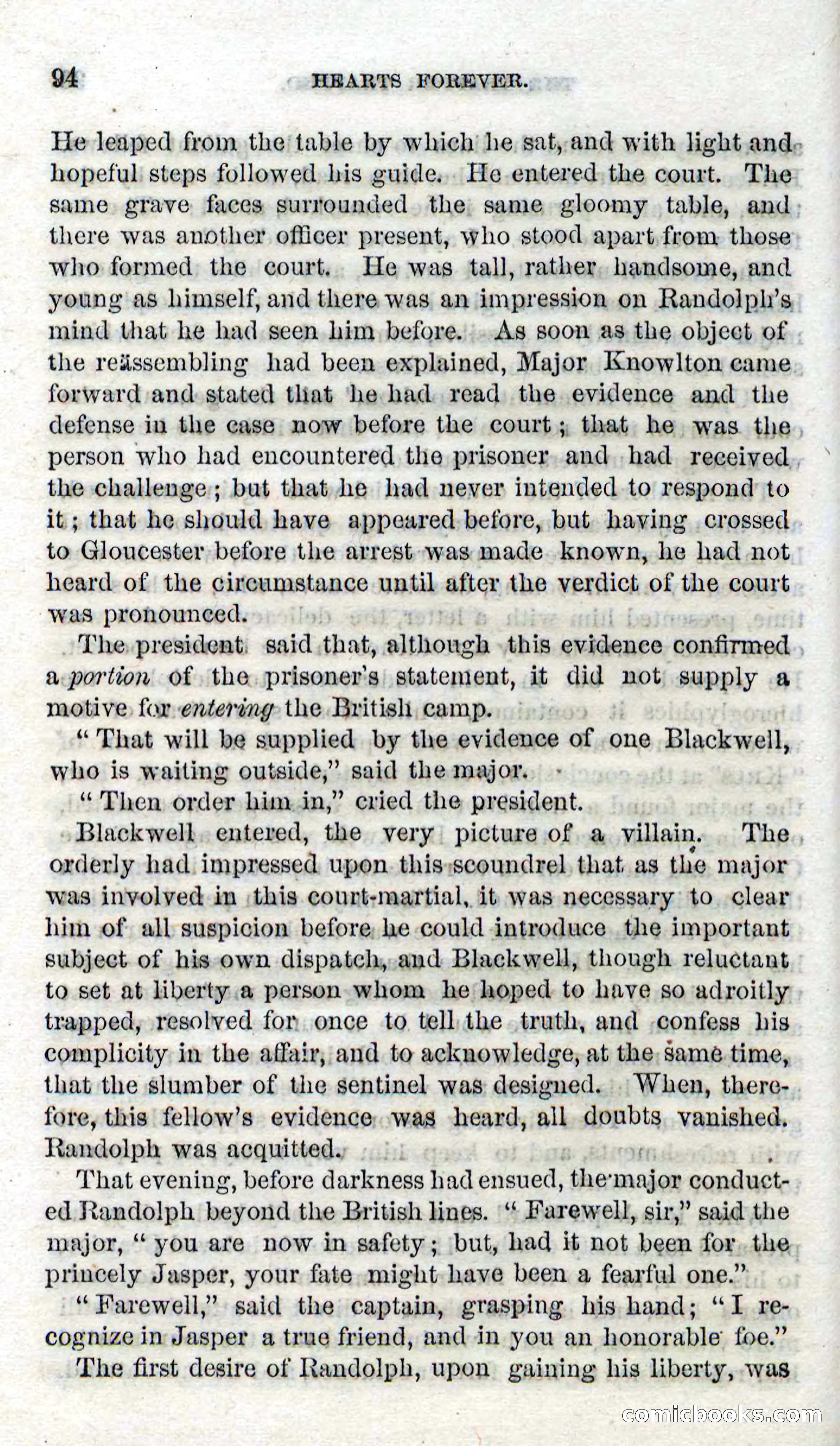 Beadle's Dime Novels No. 102: Hearts Forever — page 92 of 100