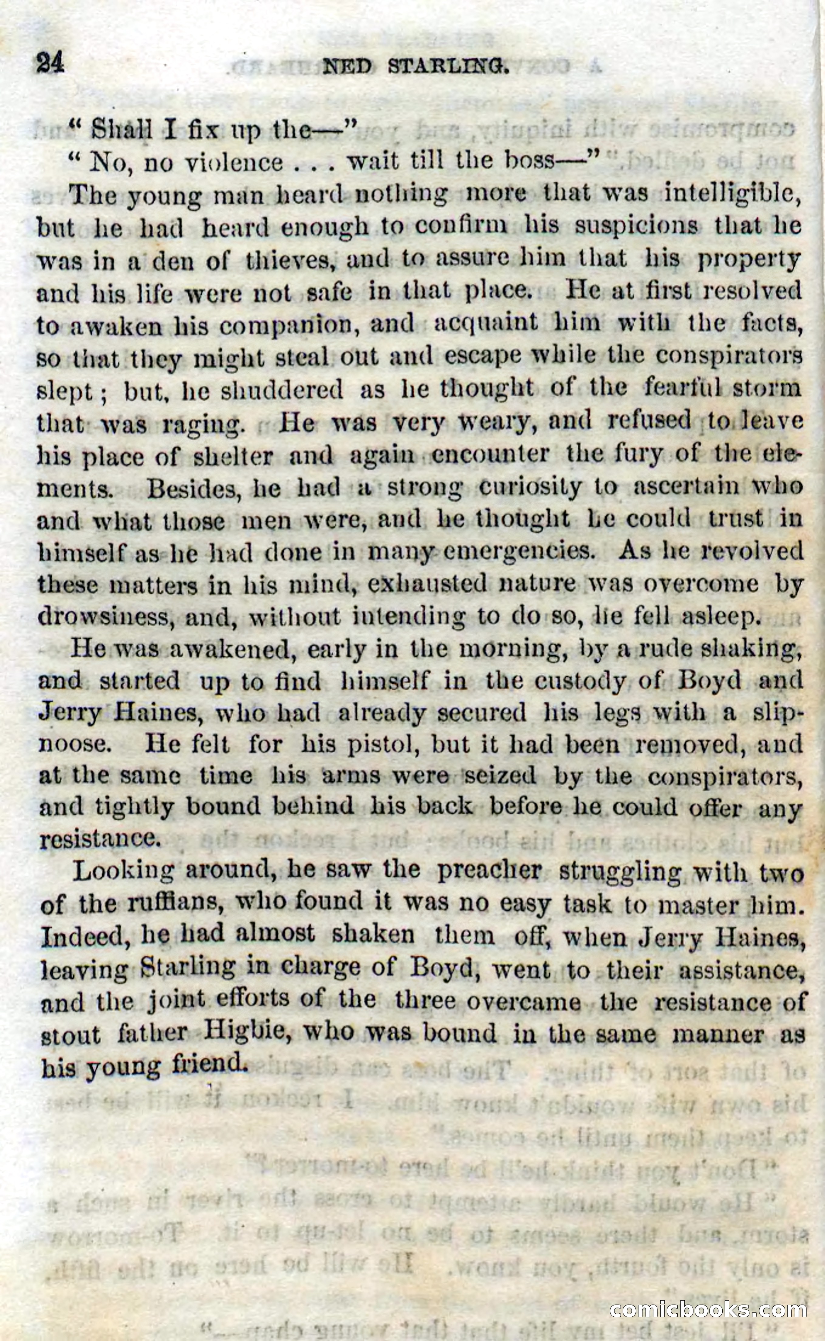 Beadle's Dime Novels No. 114: Ned Starling — page 22 of 100