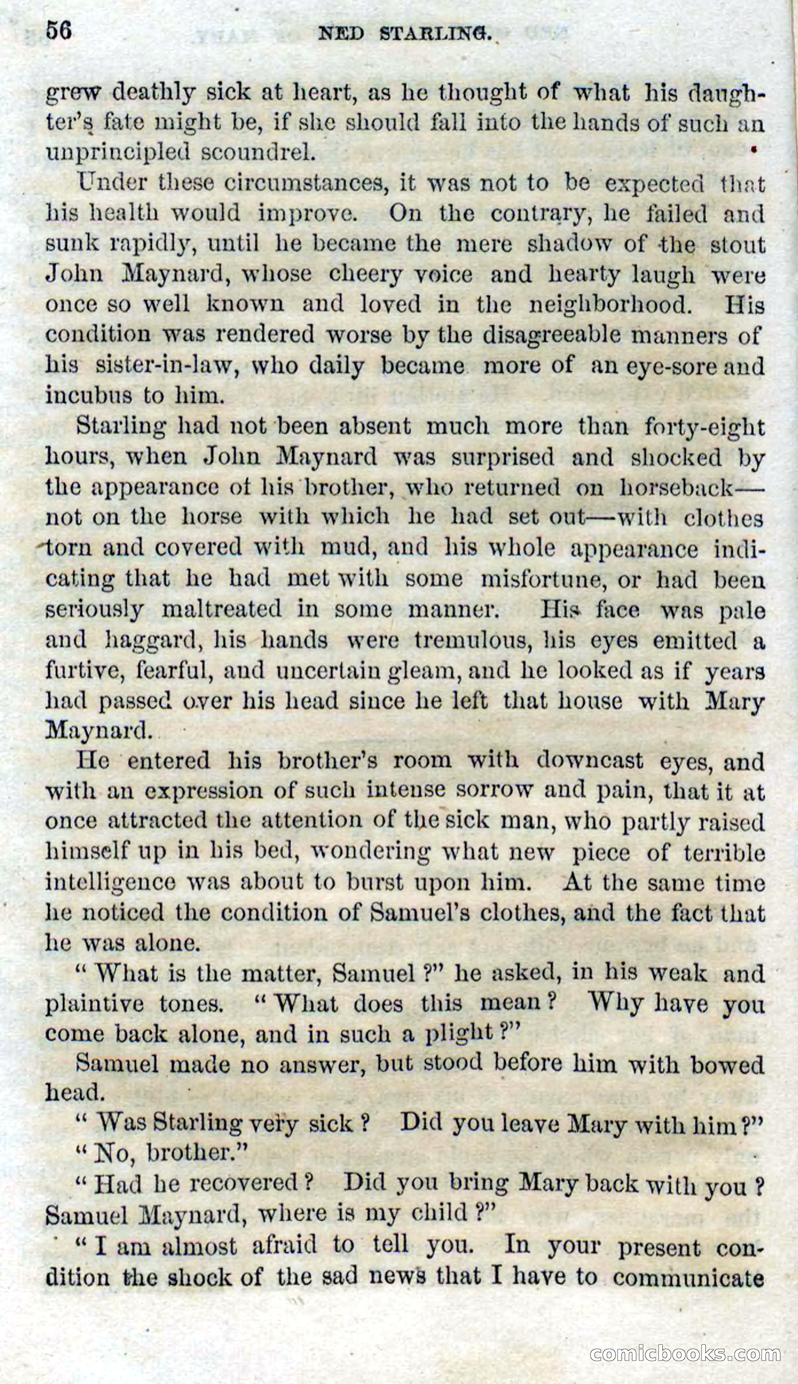 Beadle's Dime Novels No. 114: Ned Starling — page 54 of 100