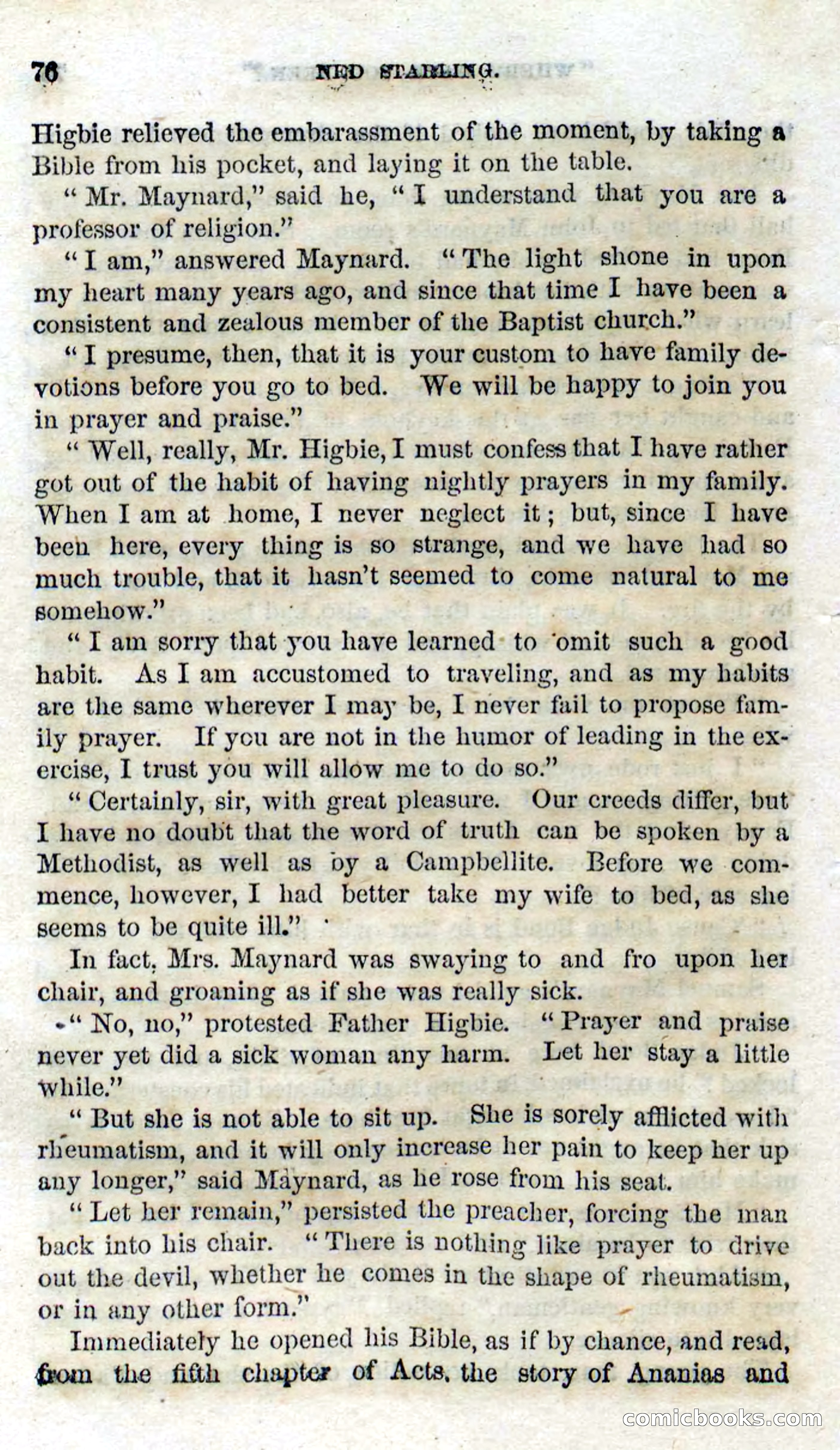 Beadle's Dime Novels No. 114: Ned Starling — page 74 of 100