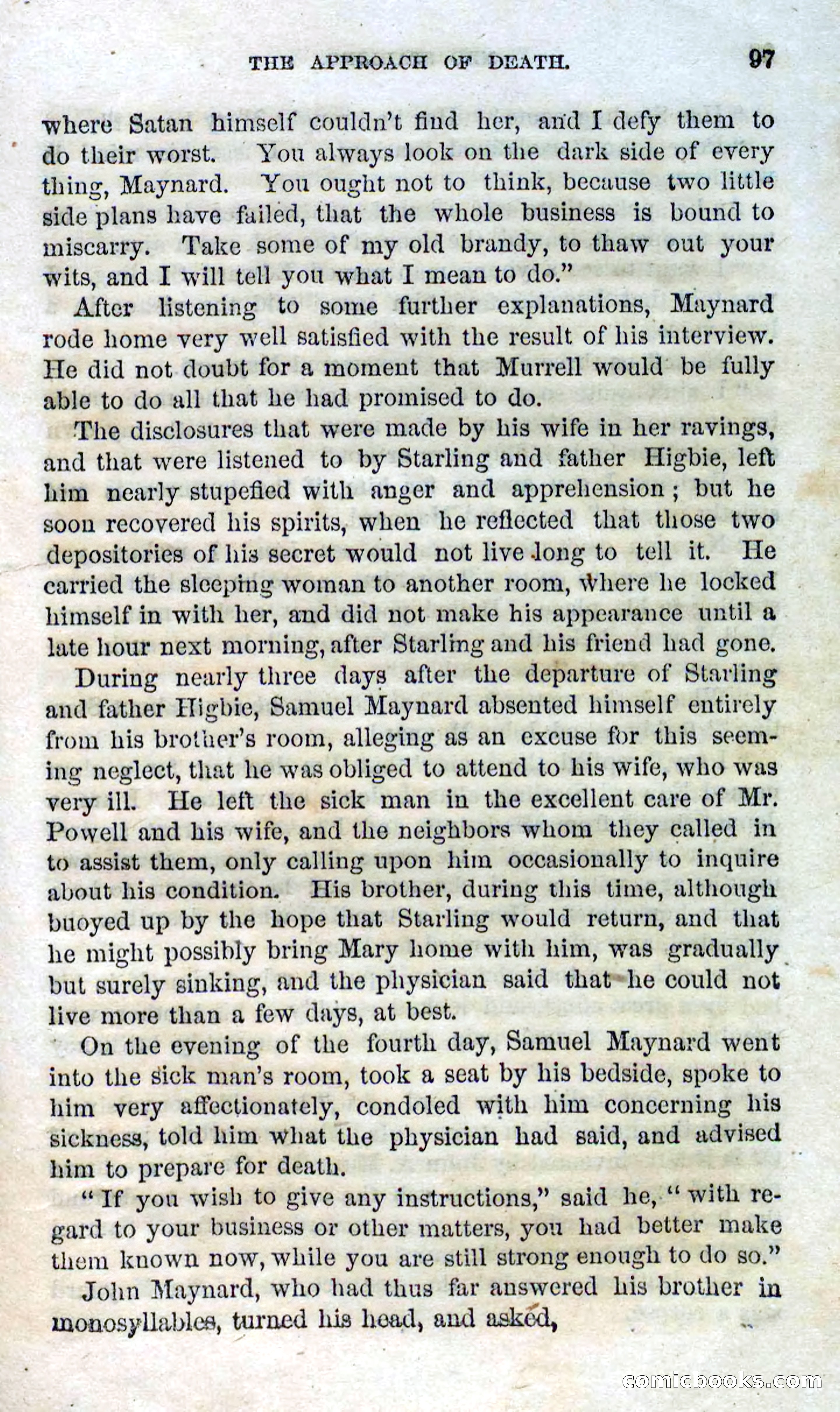 Beadle's Dime Novels No. 114: Ned Starling — page 95 of 100