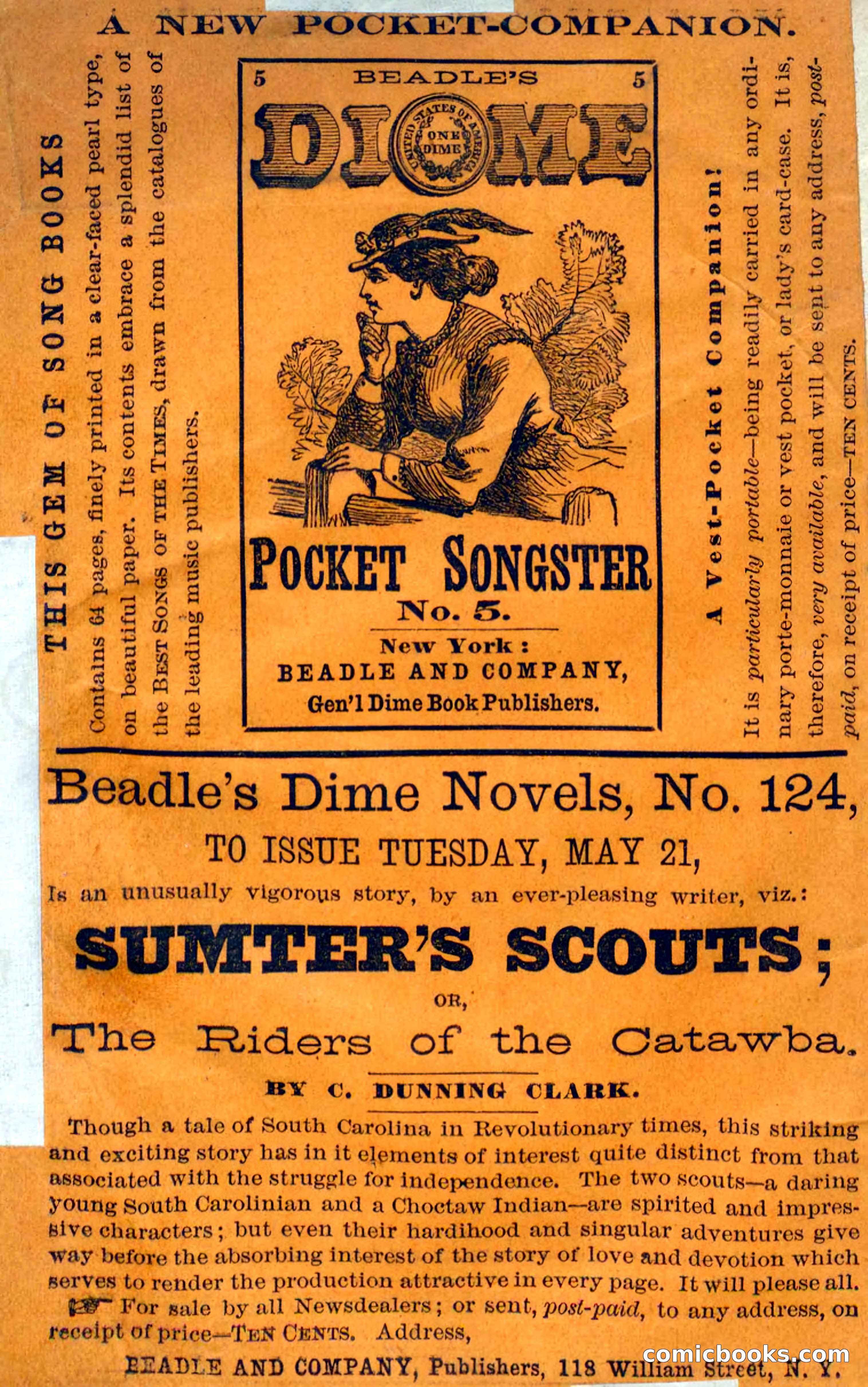 Beadle's Dime Novels No. 123: The Missing Bride — page 2 of 100