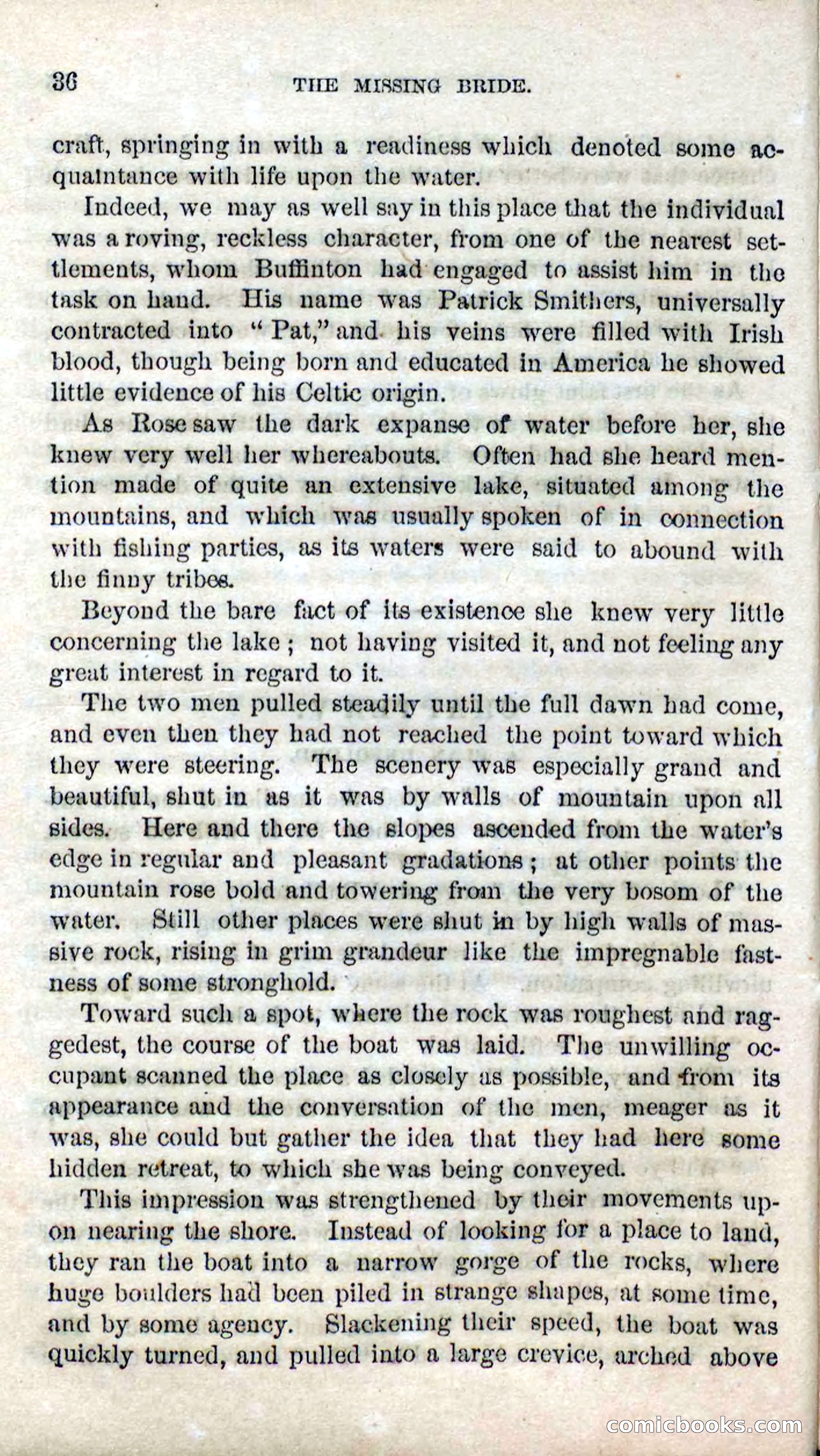 Beadle's Dime Novels No. 123: The Missing Bride — page 34 of 100