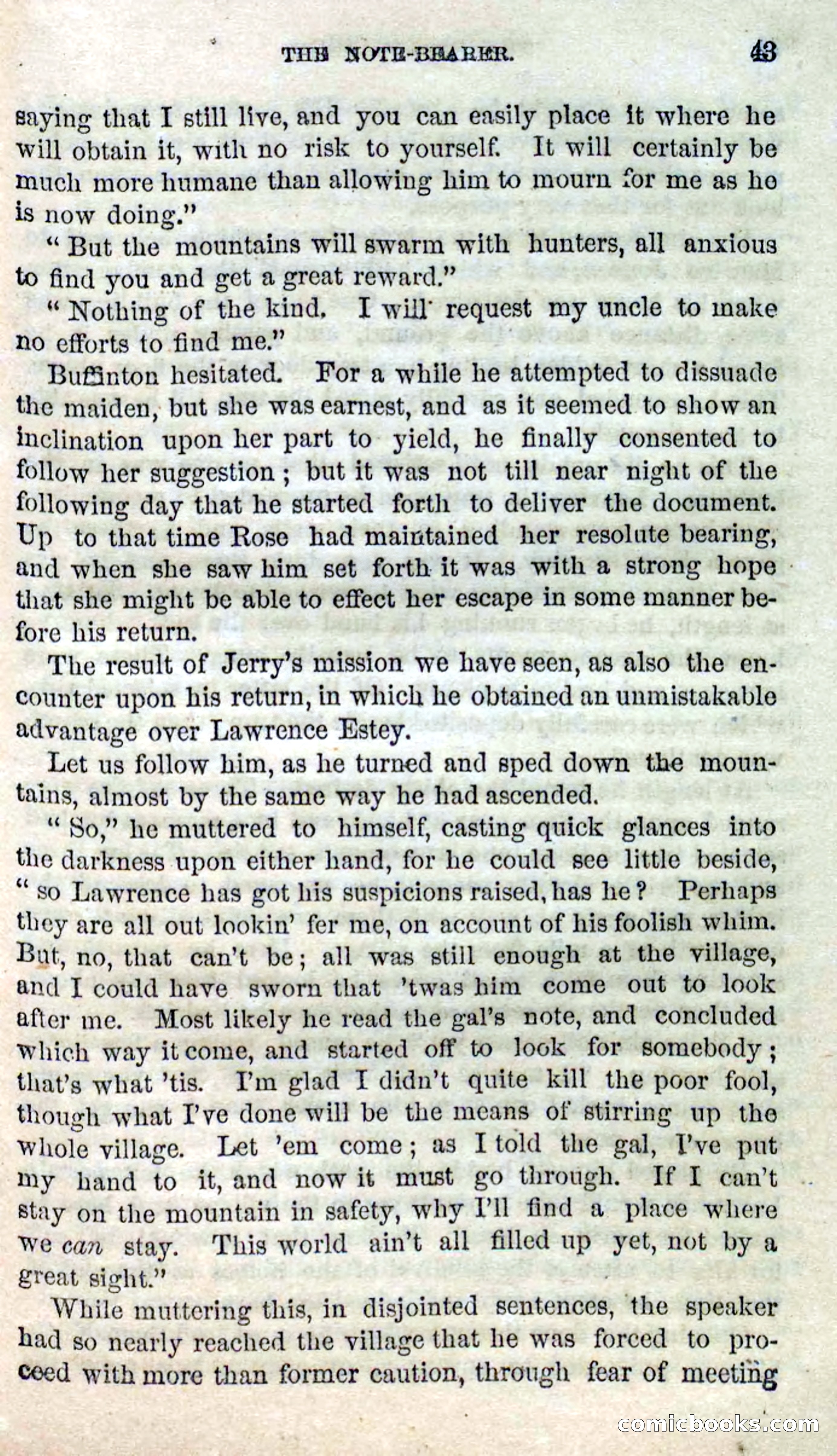 Beadle's Dime Novels No. 123: The Missing Bride — page 41 of 100