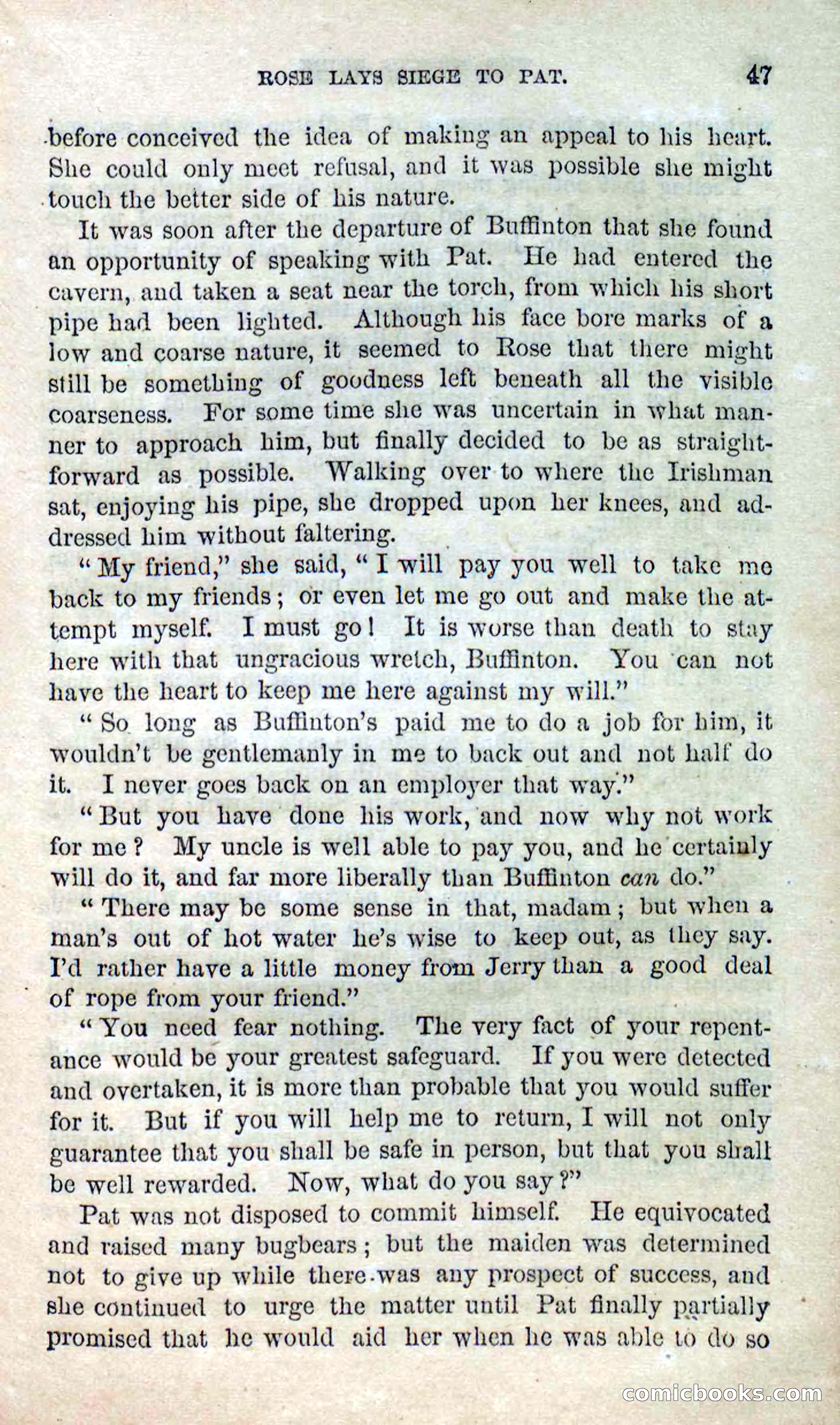 Beadle's Dime Novels No. 123: The Missing Bride — page 45 of 100