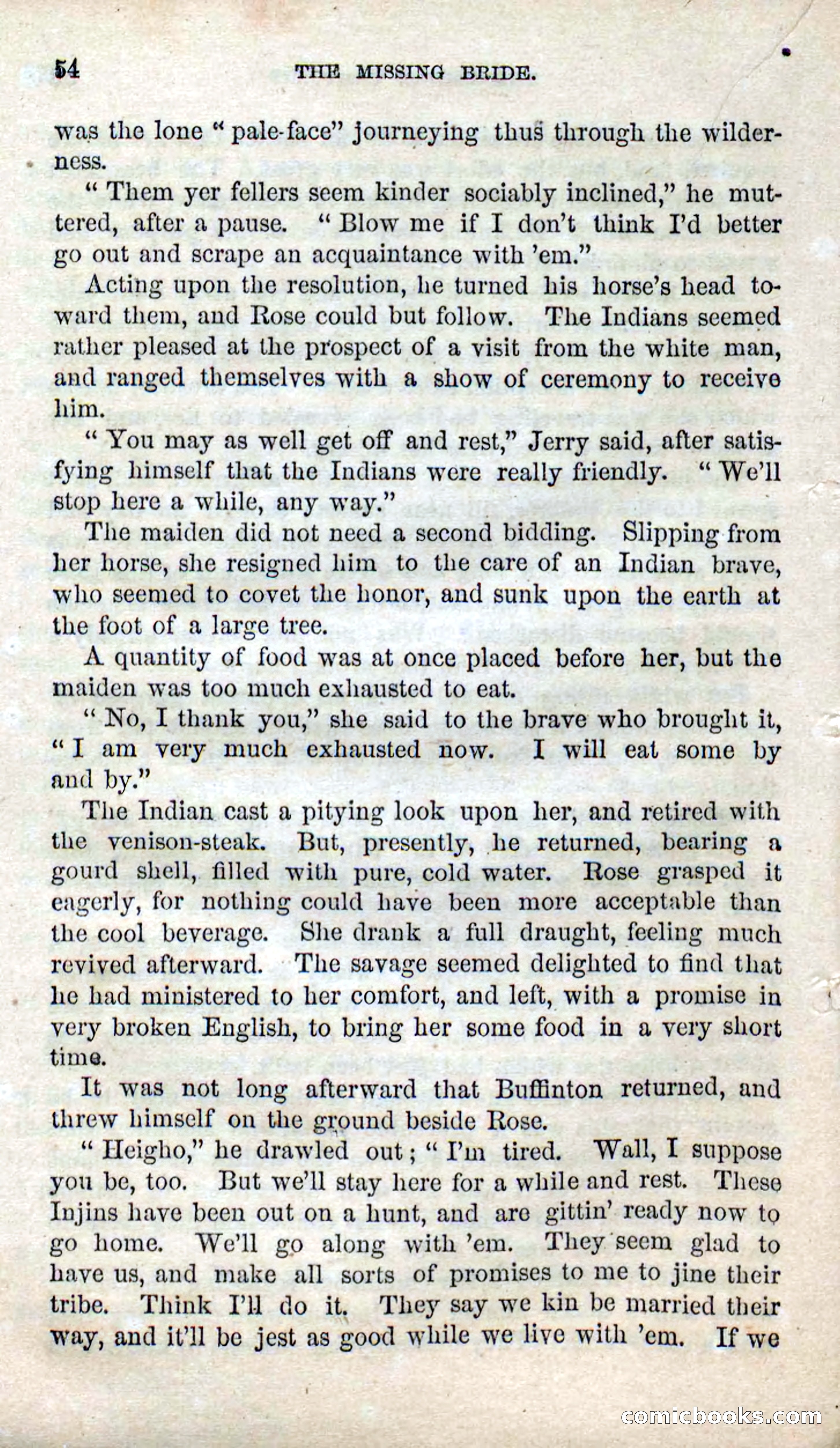 Beadle's Dime Novels No. 123: The Missing Bride — page 52 of 100