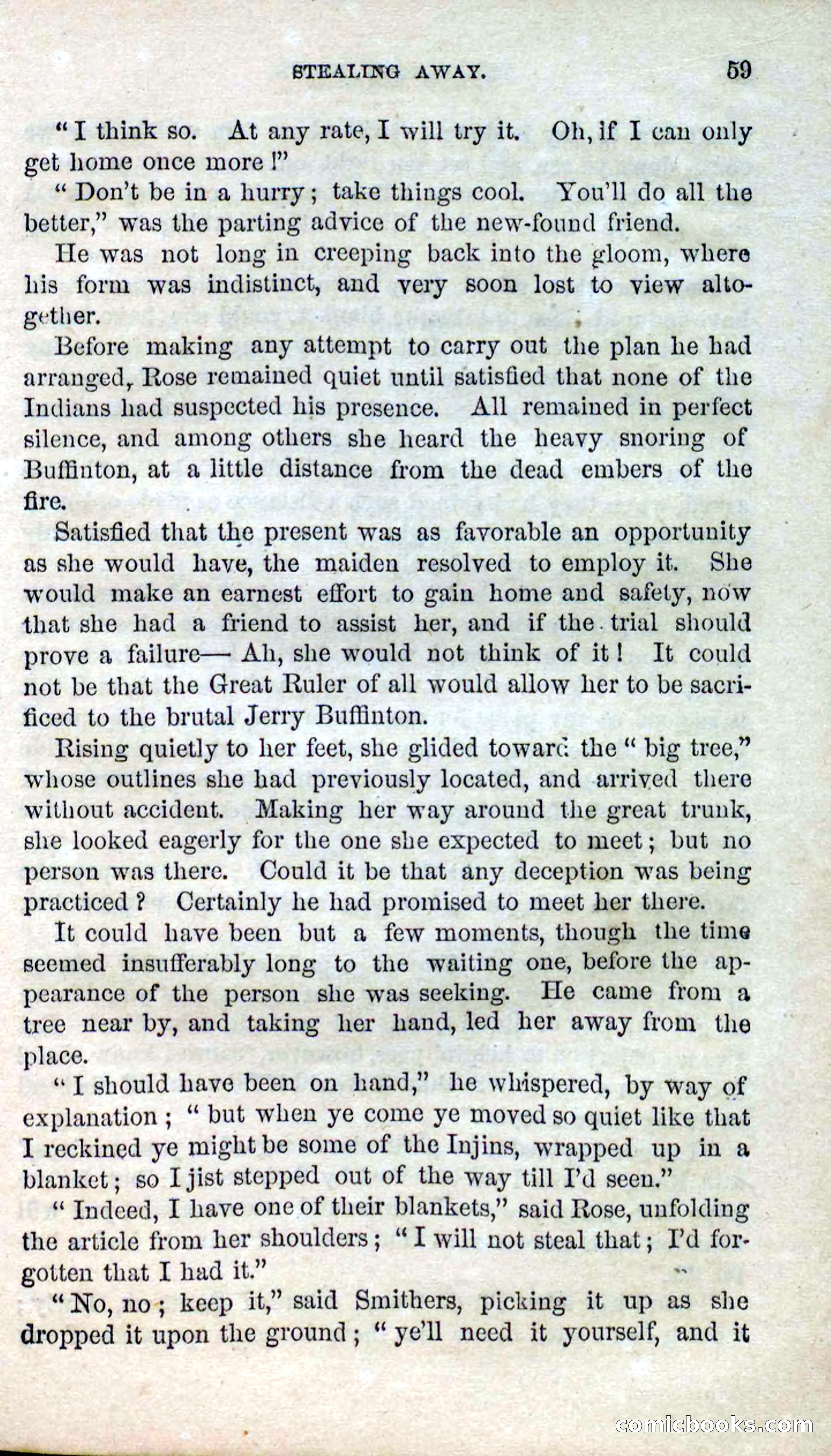 Beadle's Dime Novels No. 123: The Missing Bride — page 57 of 100