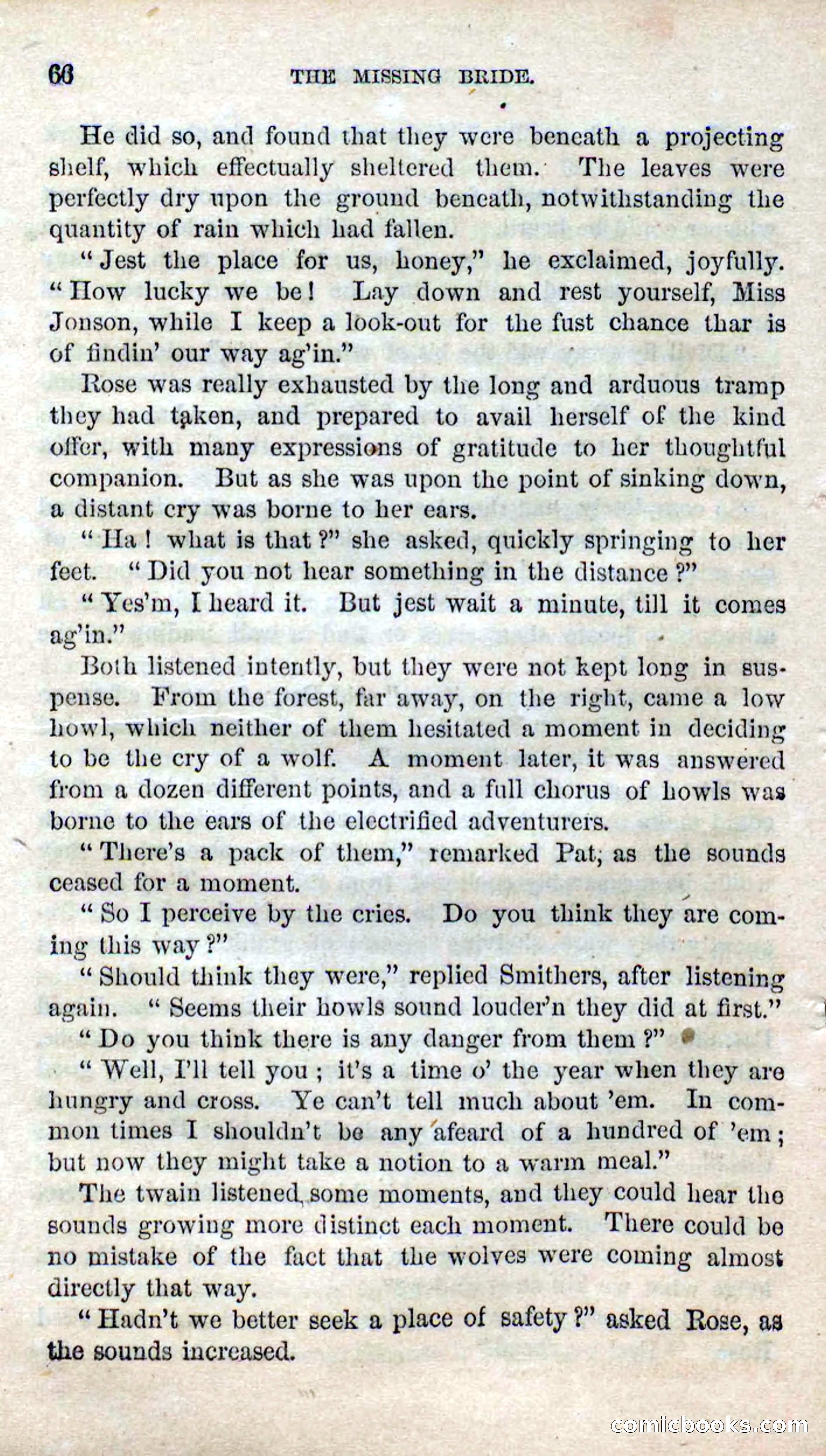 Beadle's Dime Novels No. 123: The Missing Bride — page 64 of 100