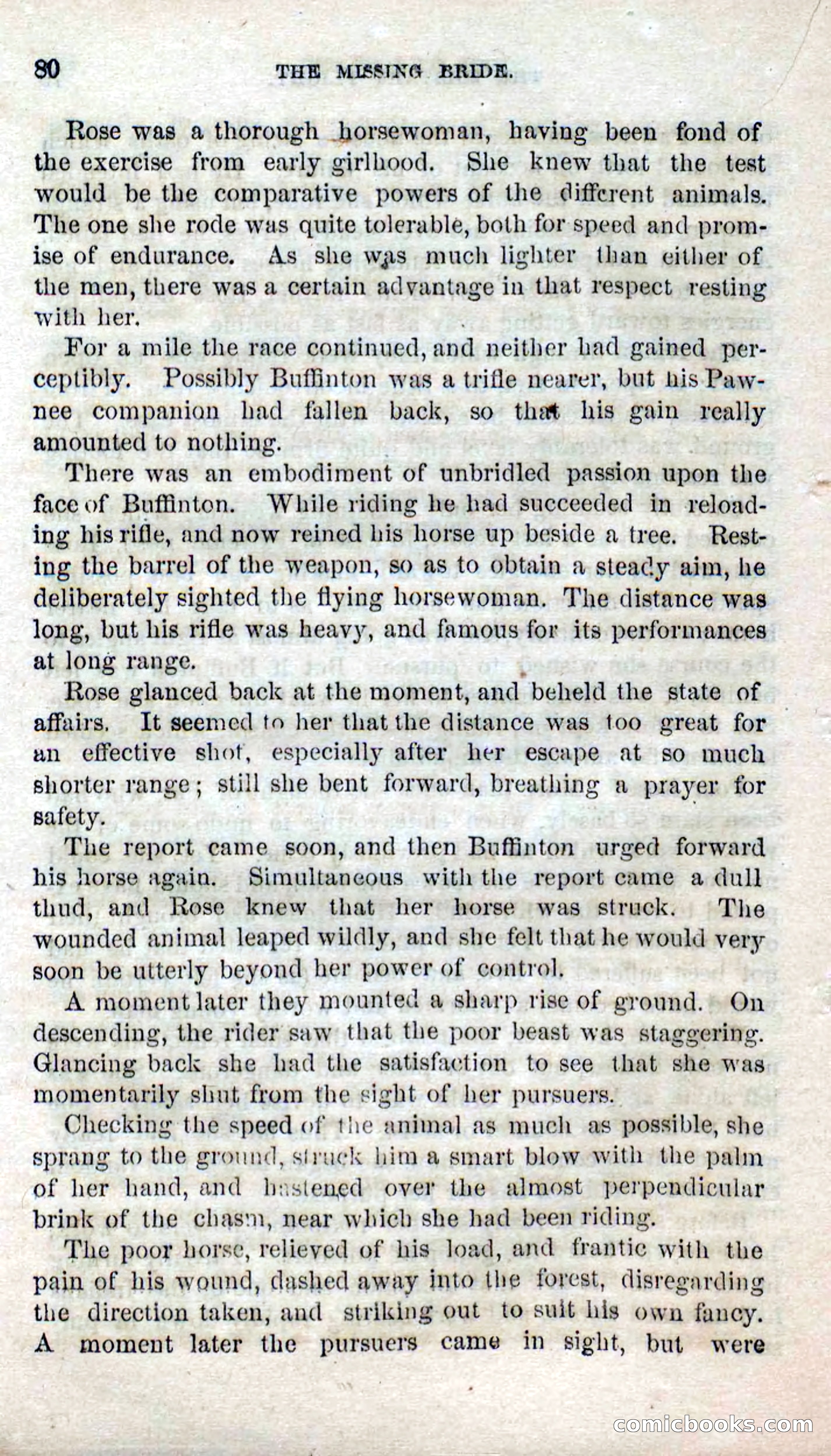 Beadle's Dime Novels No. 123: The Missing Bride — page 78 of 100