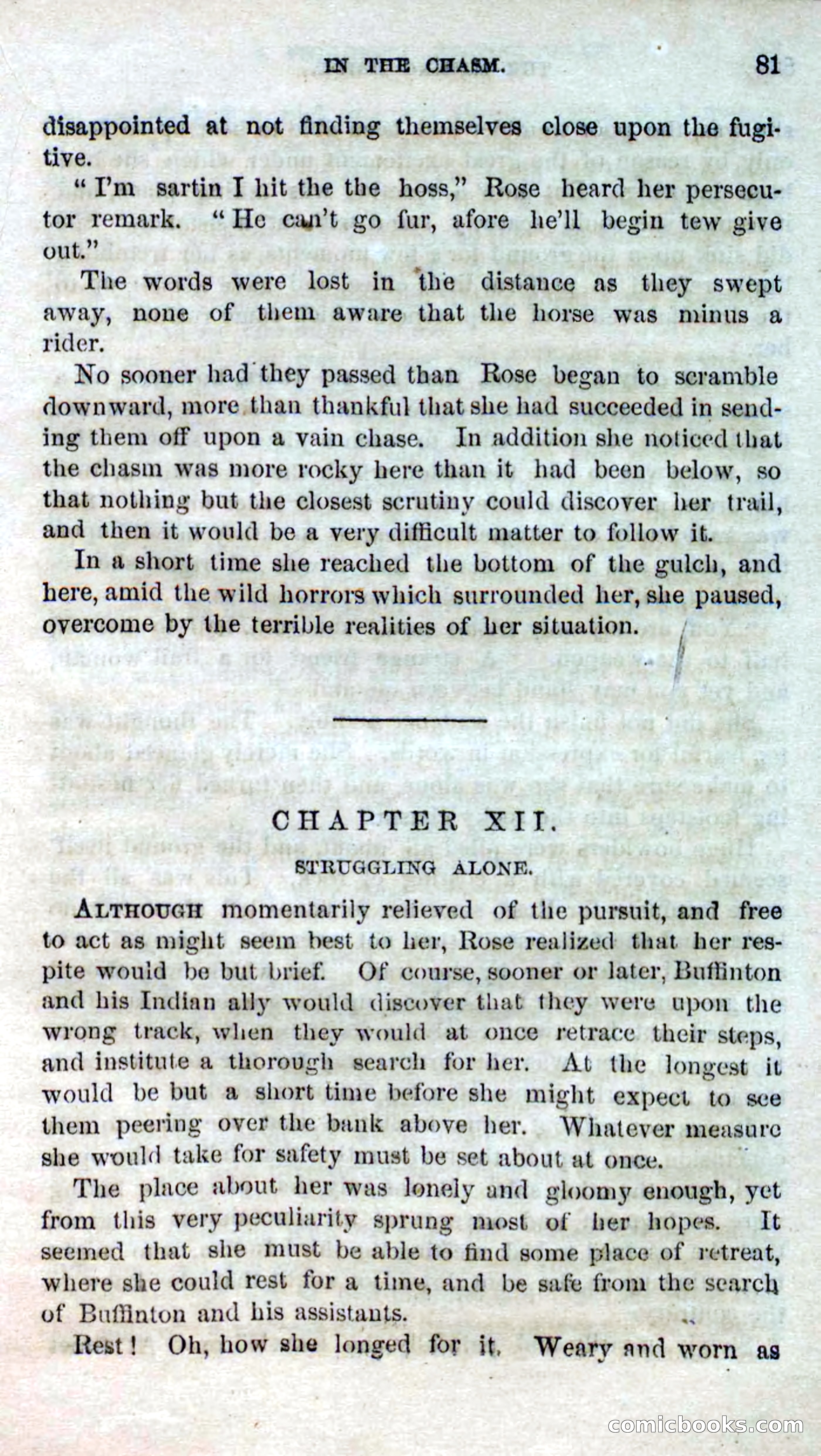 Beadle's Dime Novels No. 123: The Missing Bride — page 79 of 100