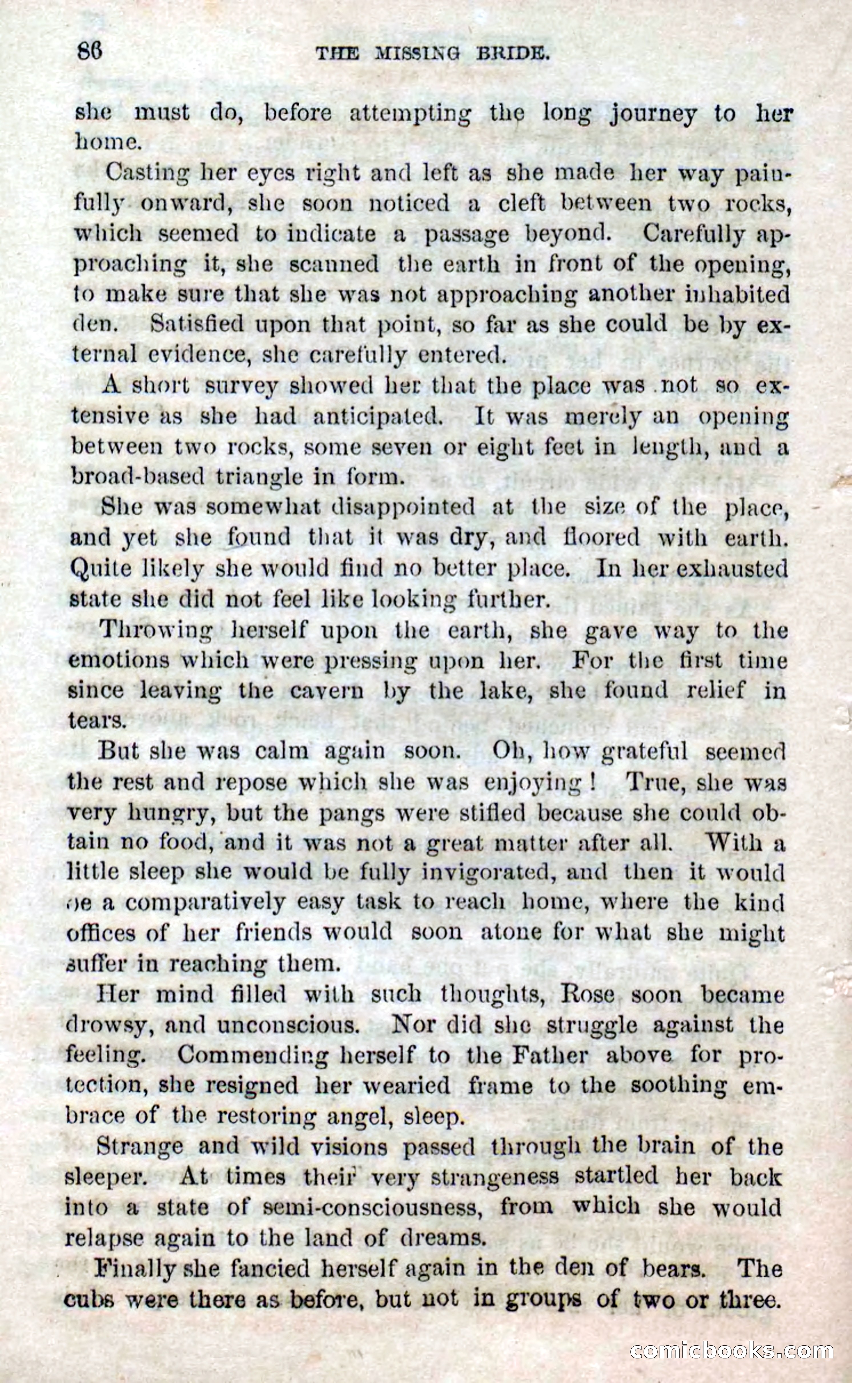 Beadle's Dime Novels No. 123: The Missing Bride — page 84 of 100