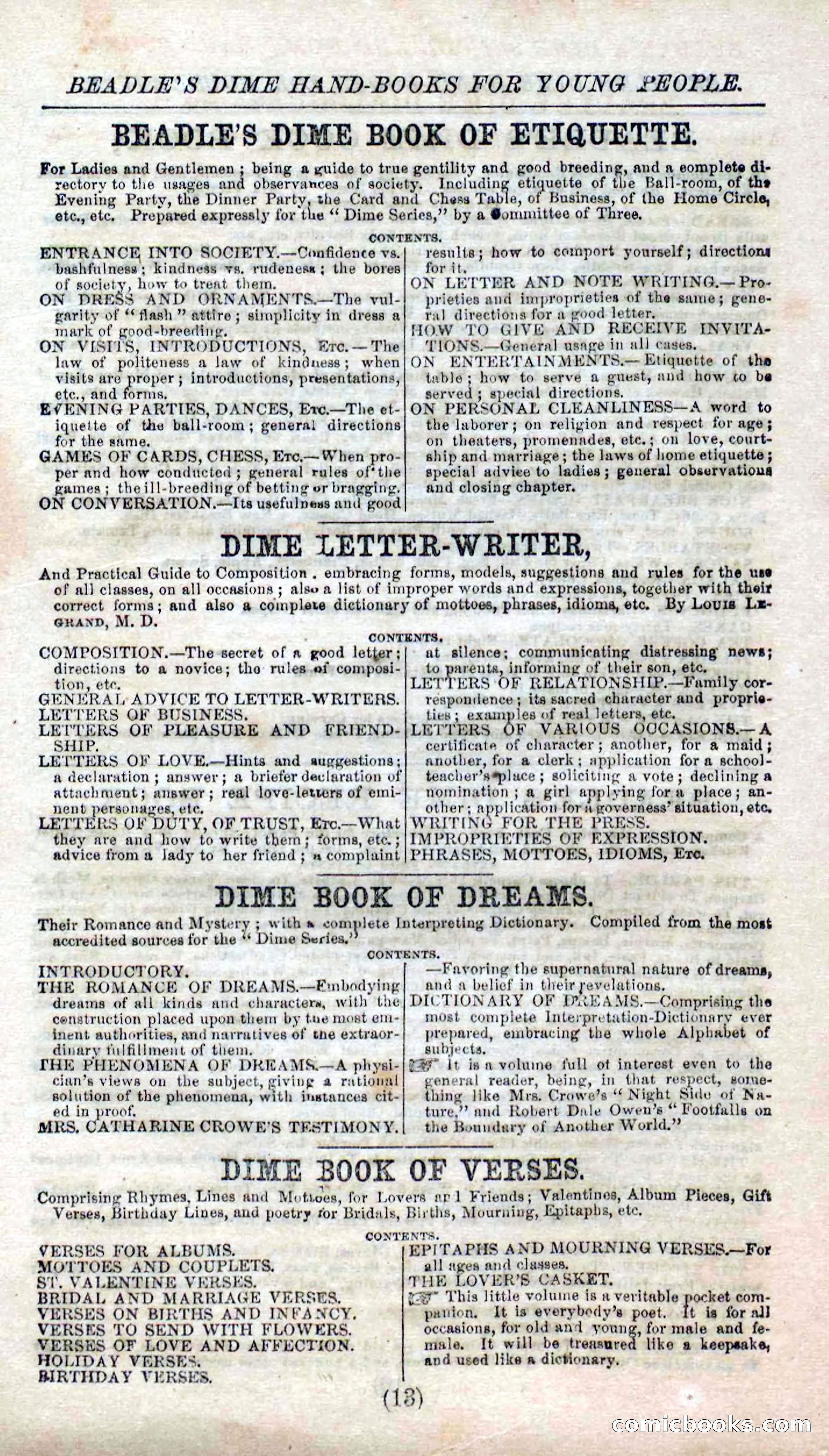 Beadle's Dime Novels No. 123: The Missing Bride — page 93 of 100