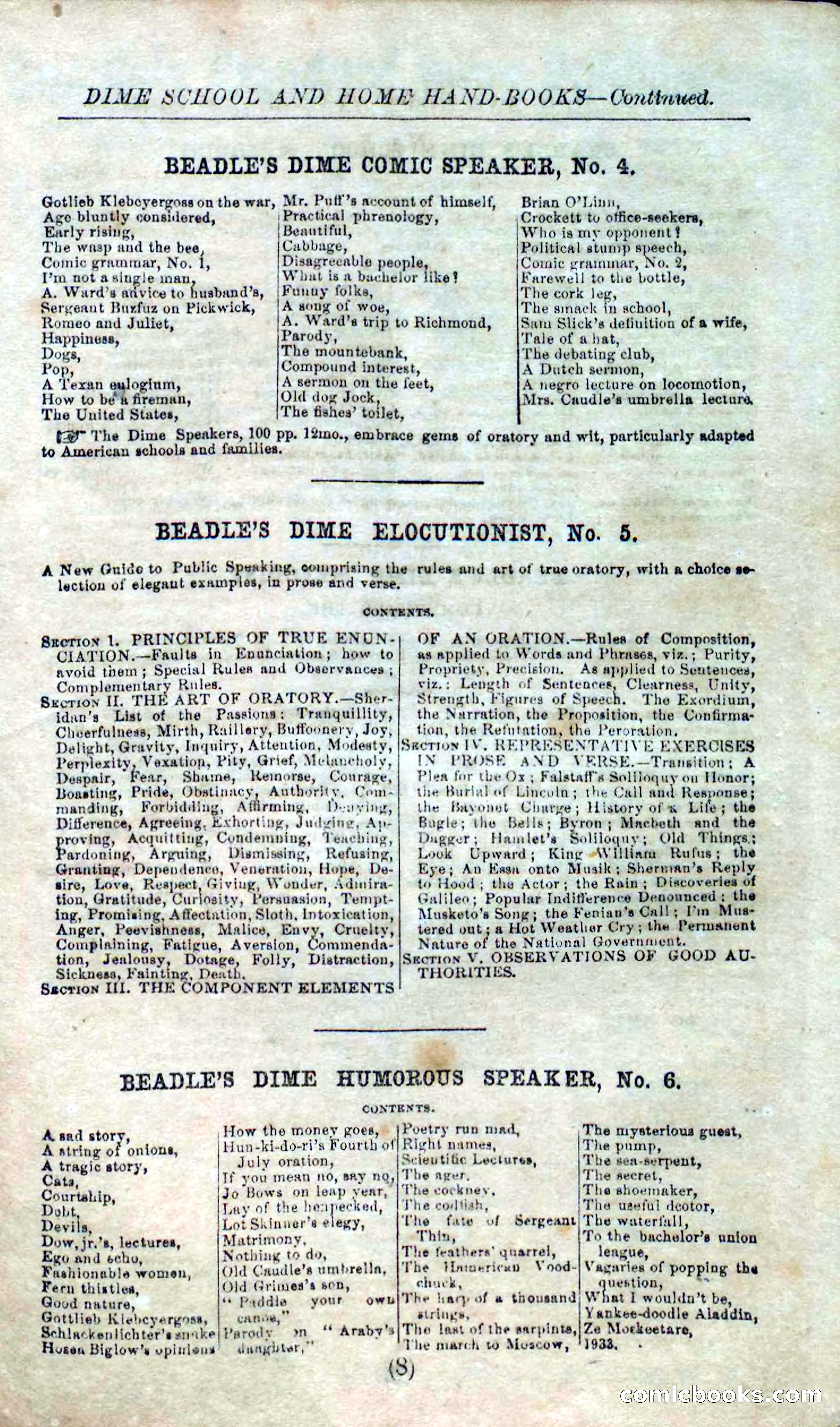 Beadle's Dime Novels No. 123: The Missing Bride — page 96 of 100