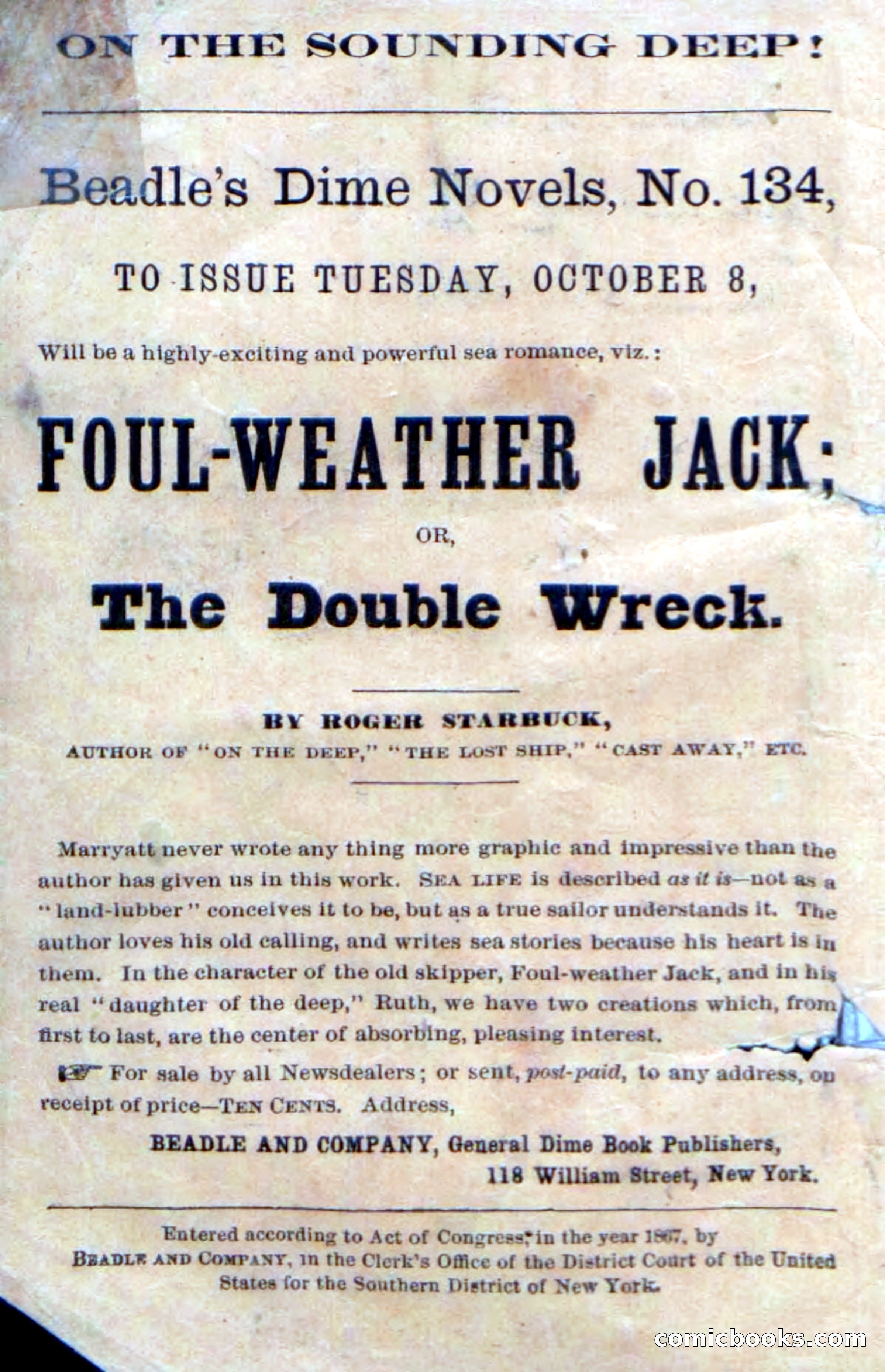 Beadle's Dime Novels No. 133: Yankee Eph — page 2 of 98