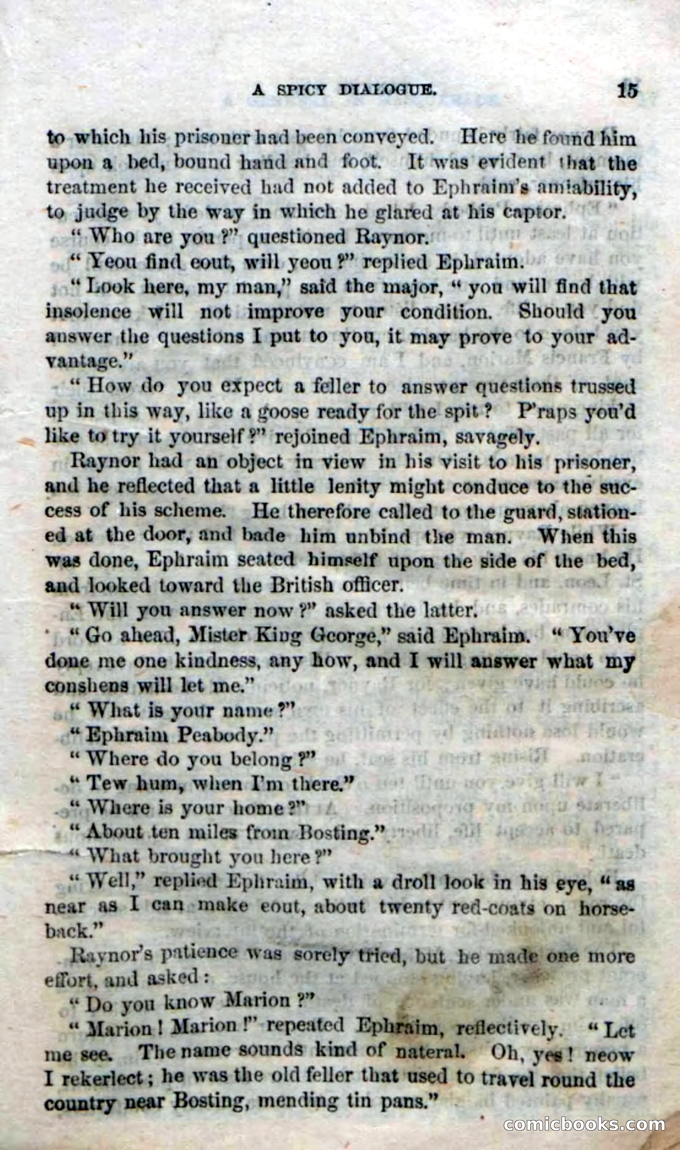 Beadle's Dime Novels No. 133: Yankee Eph — page 13 of 98