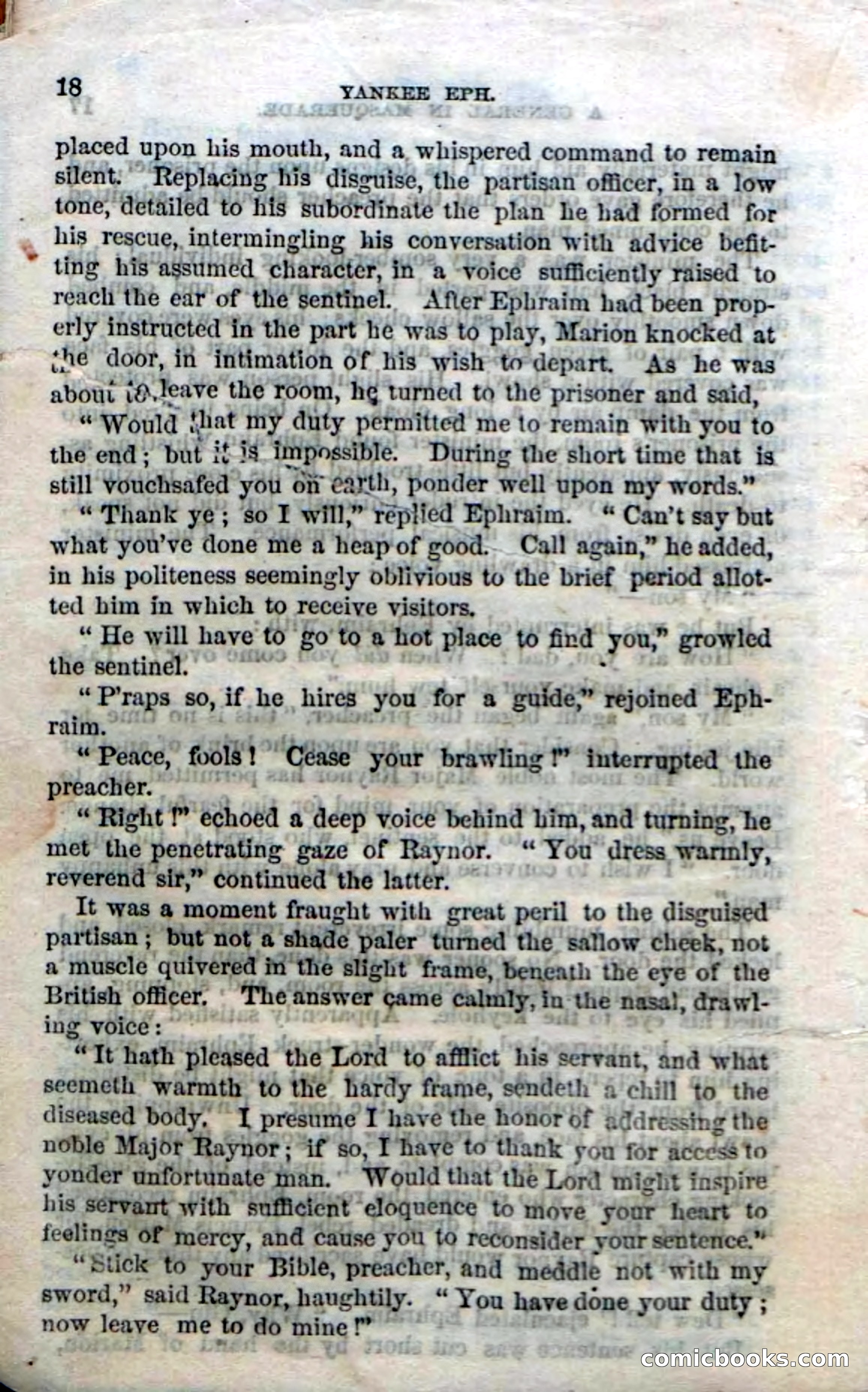 Beadle's Dime Novels No. 133: Yankee Eph — page 16 of 98