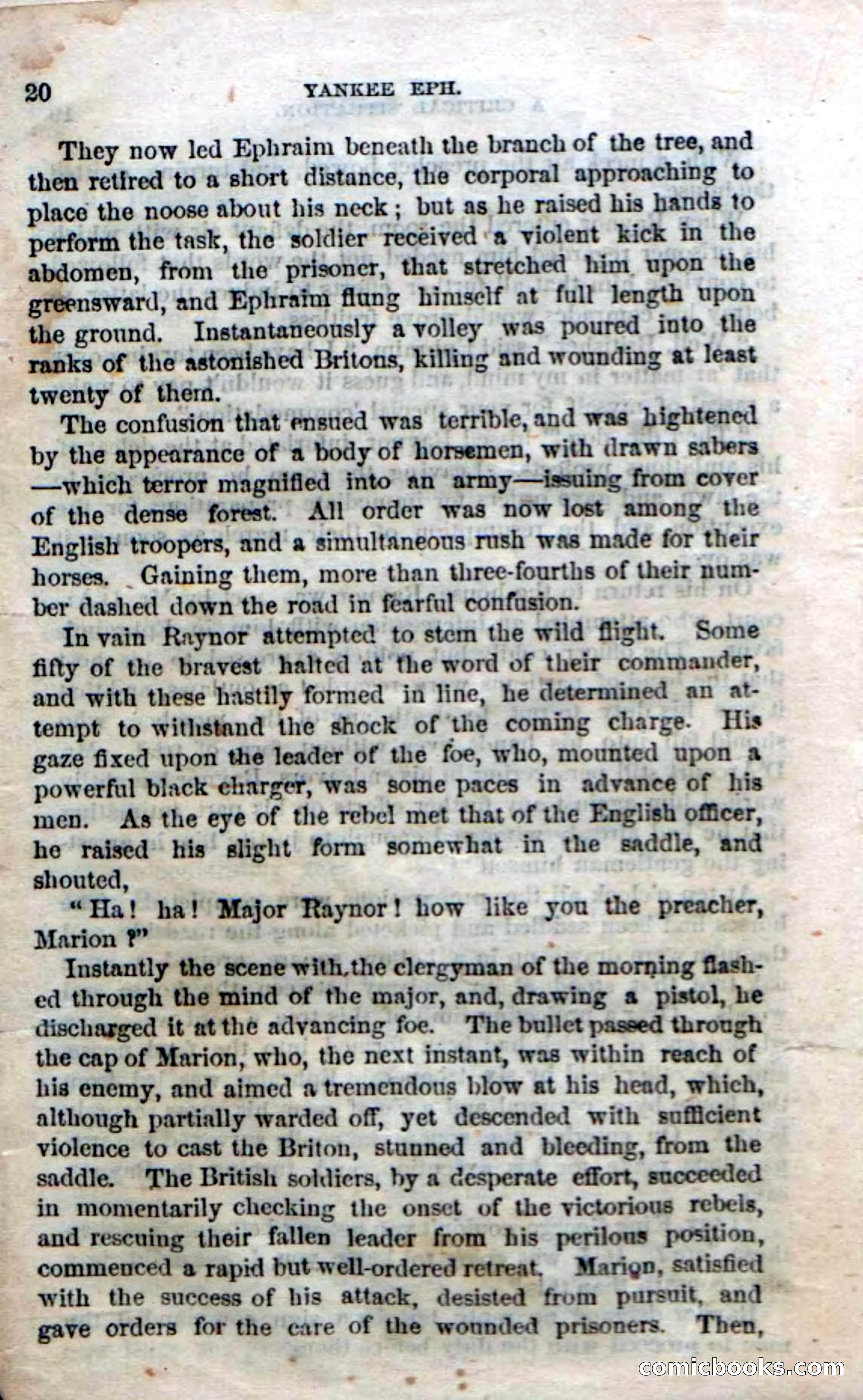 Beadle's Dime Novels No. 133: Yankee Eph — page 18 of 98