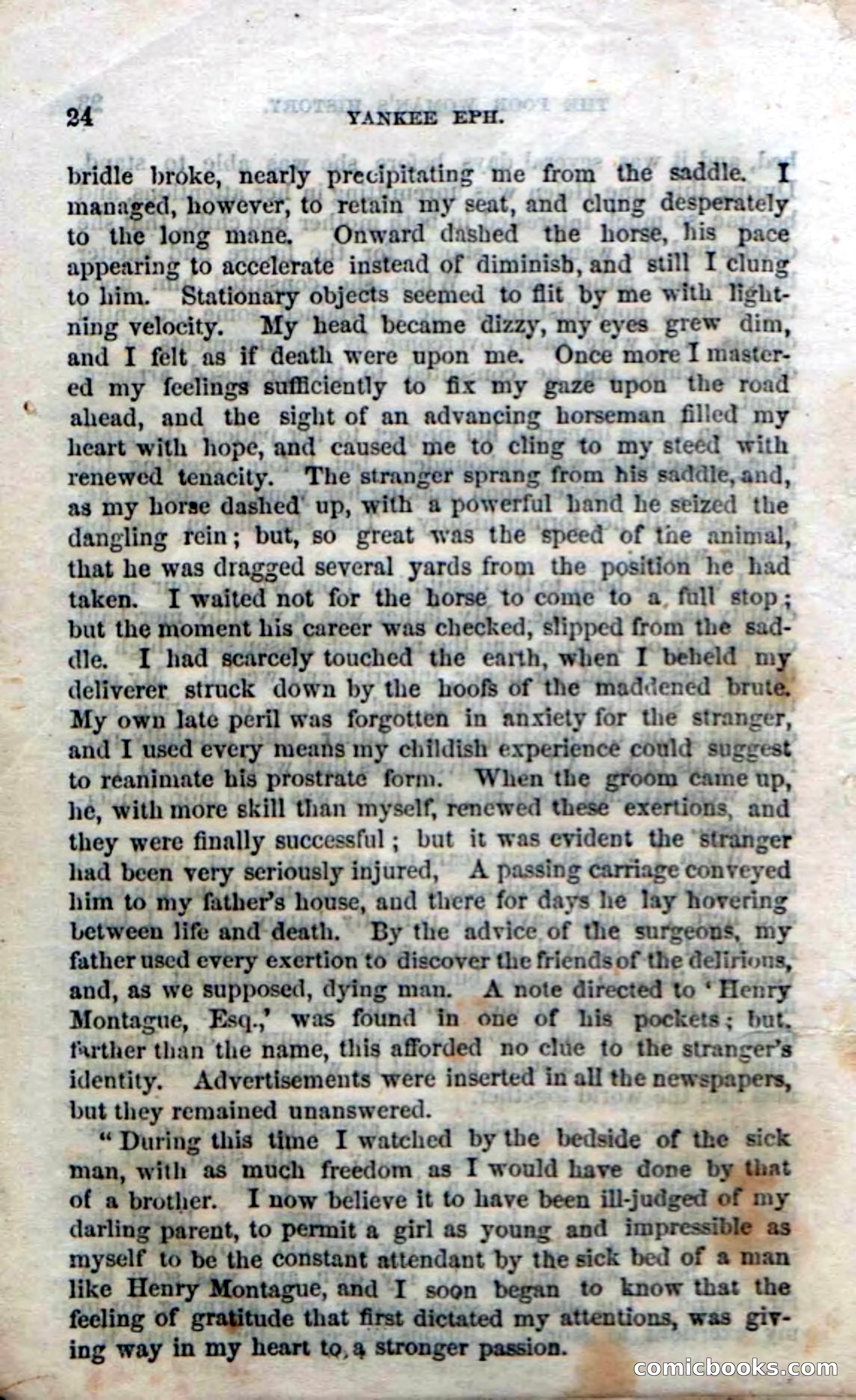 Beadle's Dime Novels No. 133: Yankee Eph — page 22 of 98