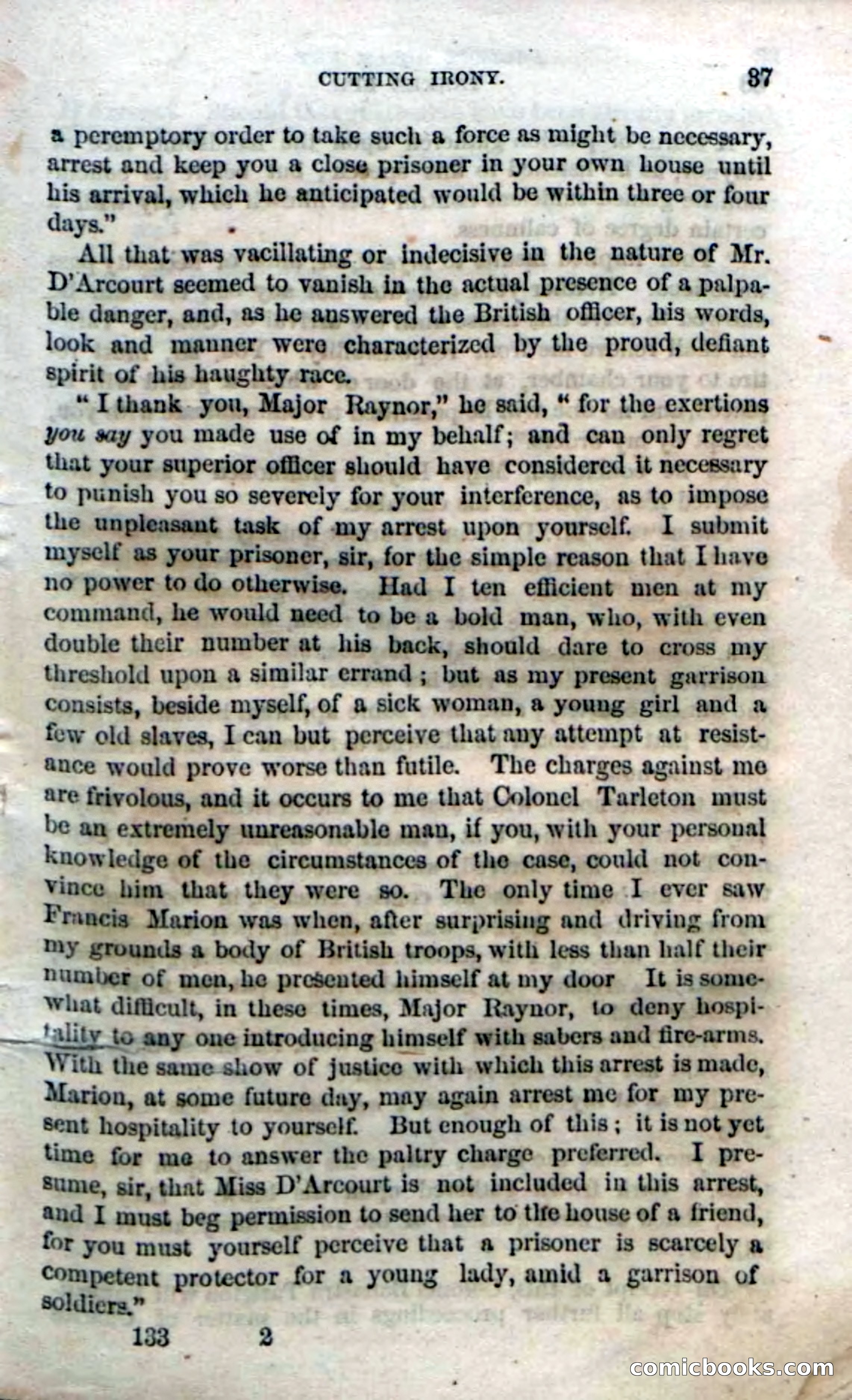 Beadle's Dime Novels No. 133: Yankee Eph — page 35 of 98