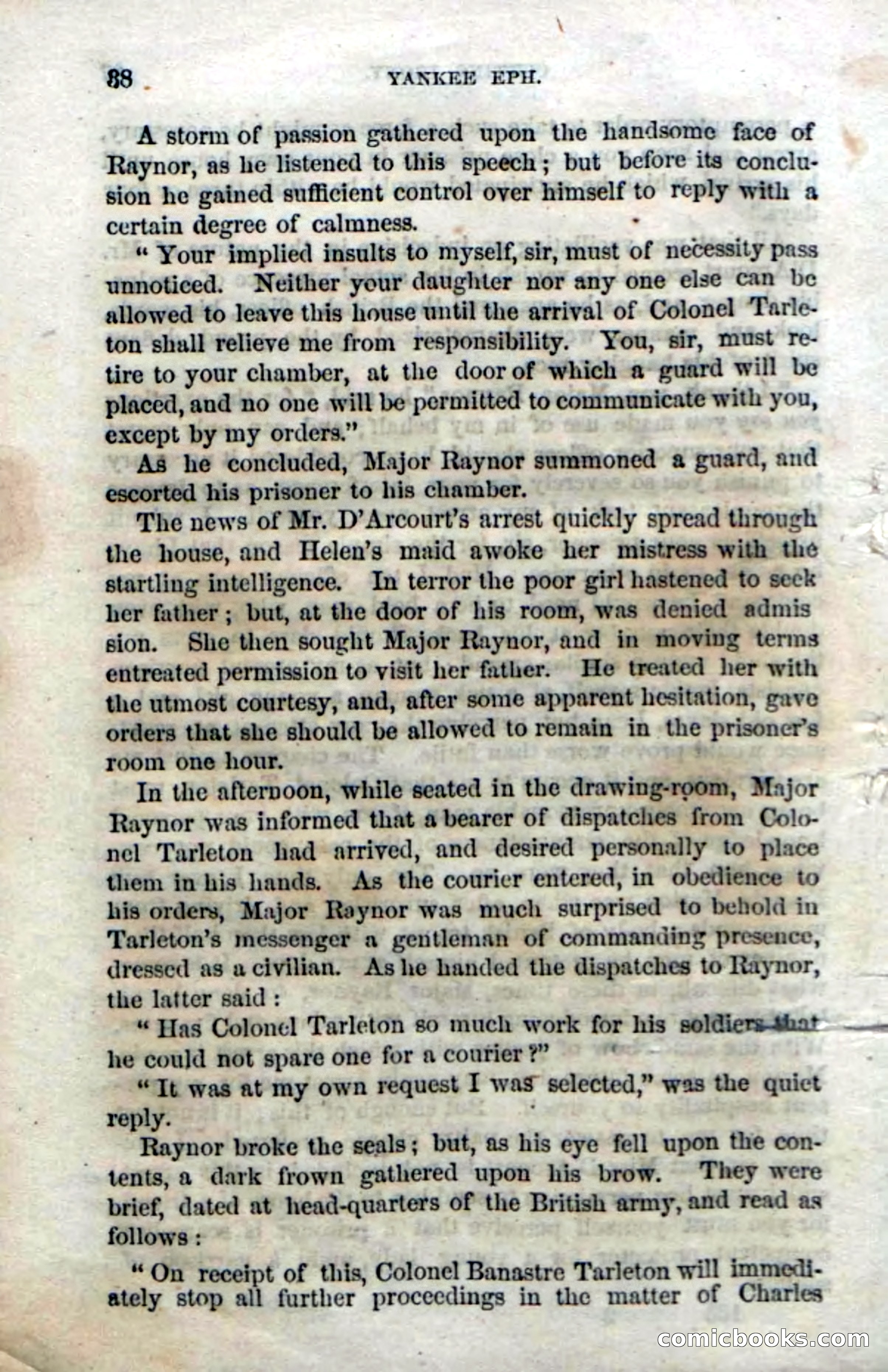 Beadle's Dime Novels No. 133: Yankee Eph — page 36 of 98