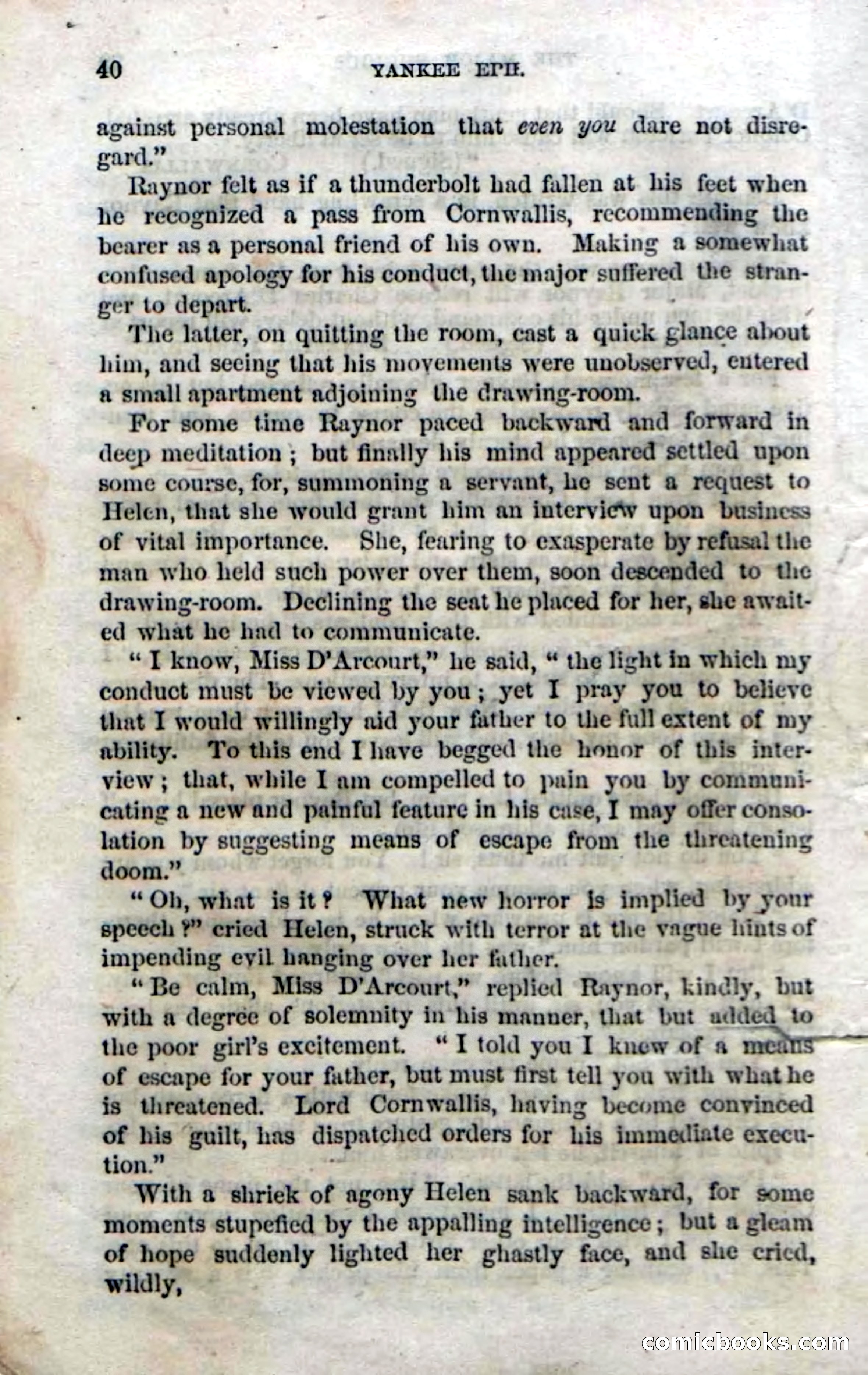 Beadle's Dime Novels No. 133: Yankee Eph — page 38 of 98