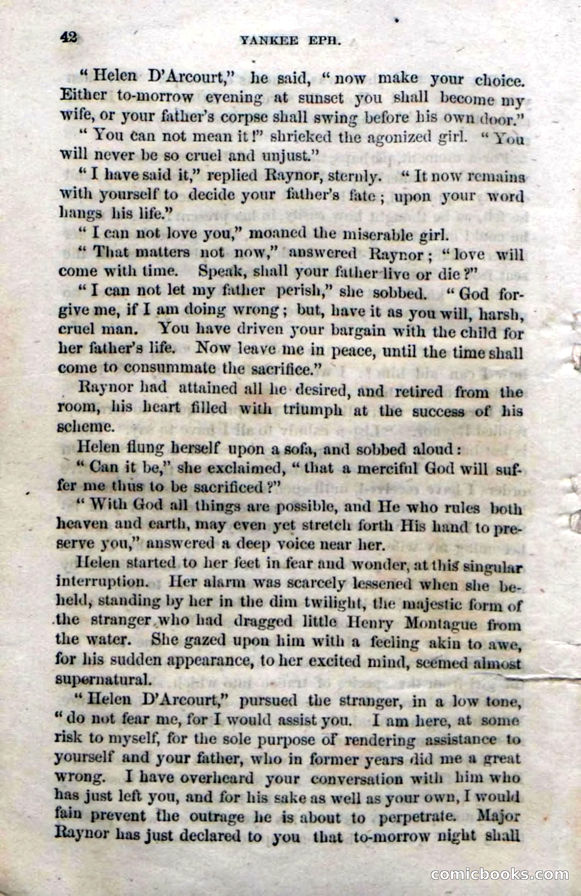 Beadle's Dime Novels No. 133: Yankee Eph — page 40 of 98