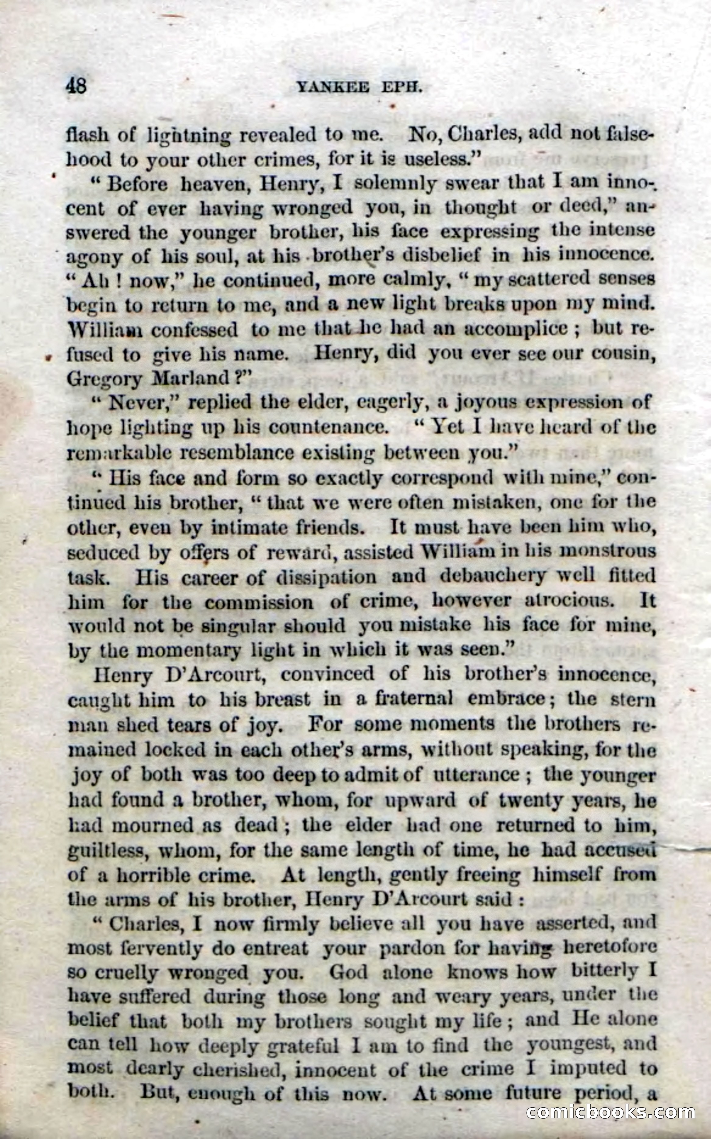 Beadle's Dime Novels No. 133: Yankee Eph — page 46 of 98