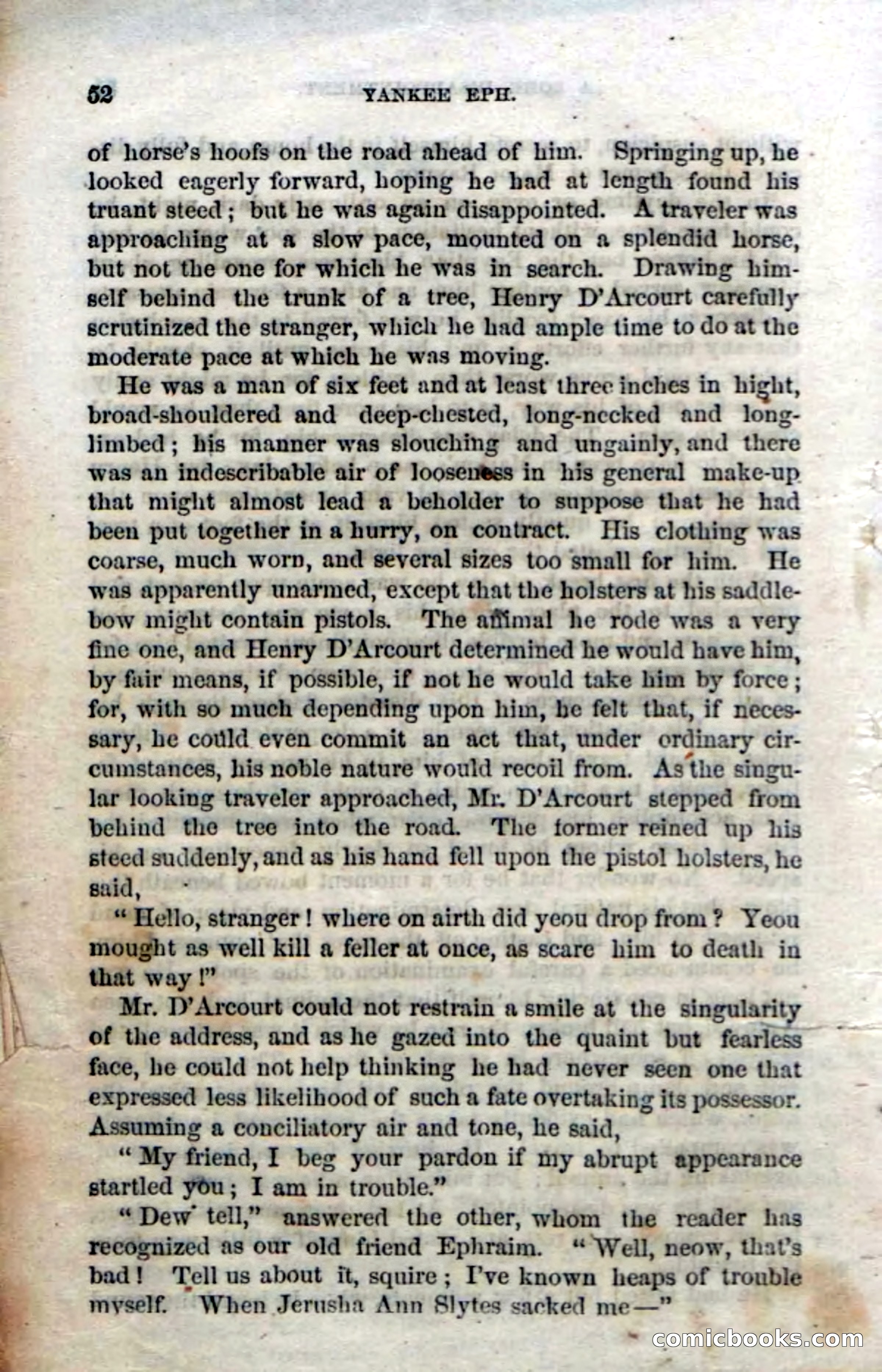 Beadle's Dime Novels No. 133: Yankee Eph — page 50 of 98
