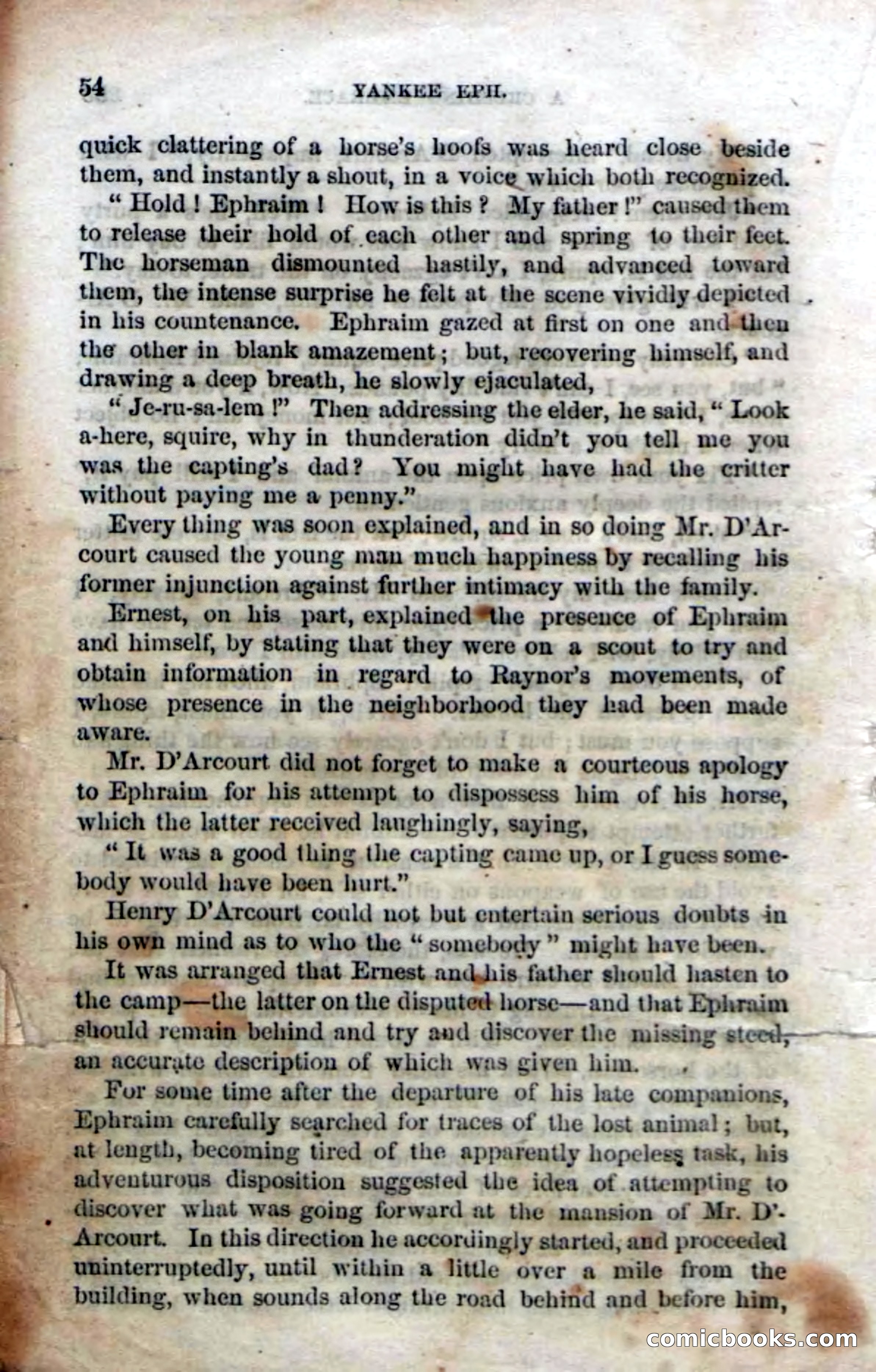 Beadle's Dime Novels No. 133: Yankee Eph — page 52 of 98