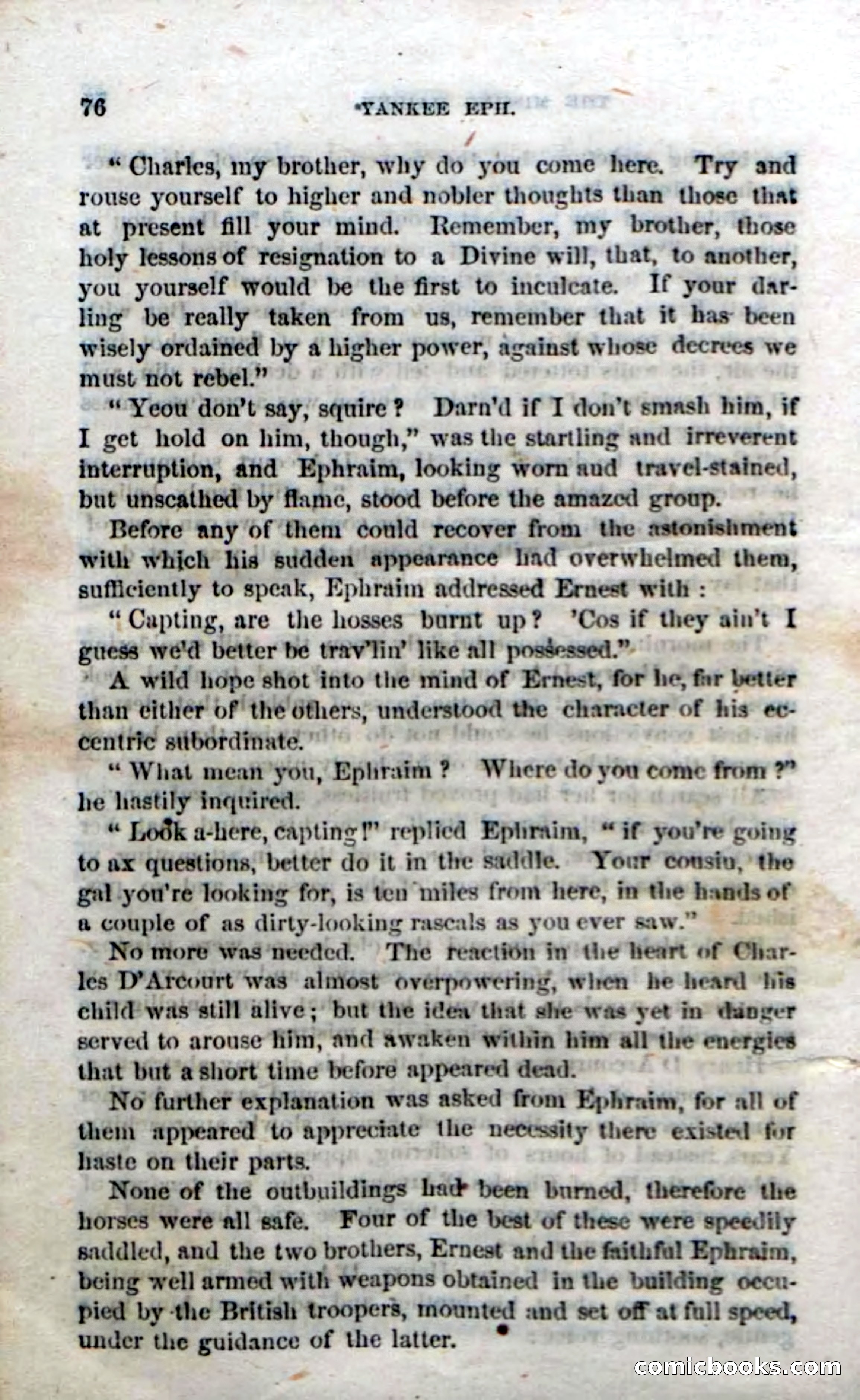 Beadle's Dime Novels No. 133: Yankee Eph — page 74 of 98