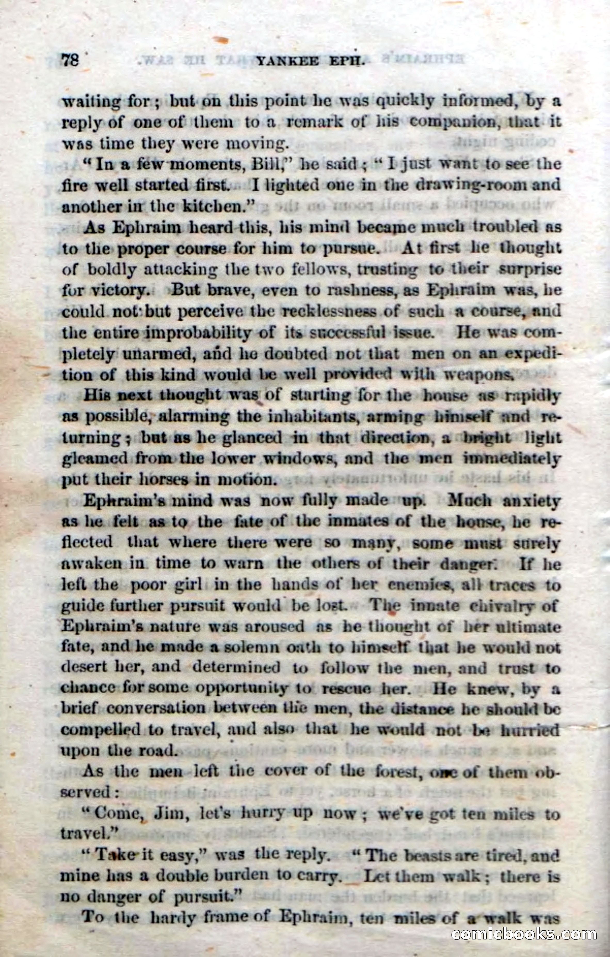 Beadle's Dime Novels No. 133: Yankee Eph — page 76 of 98