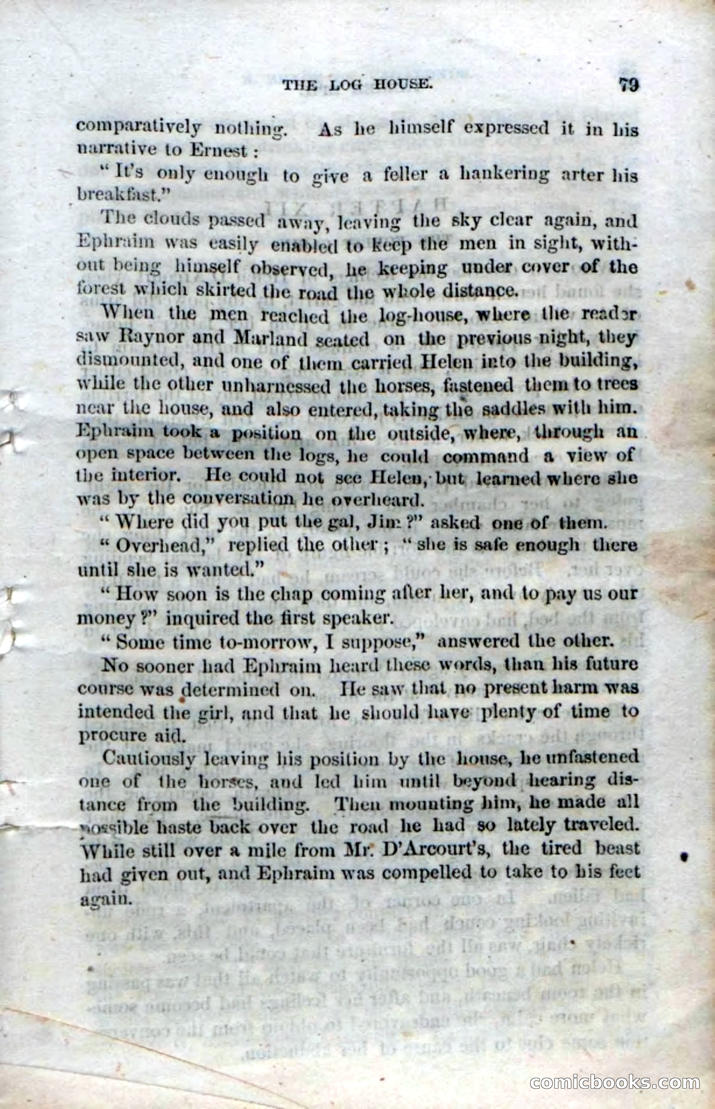 Beadle's Dime Novels No. 133: Yankee Eph — page 77 of 98