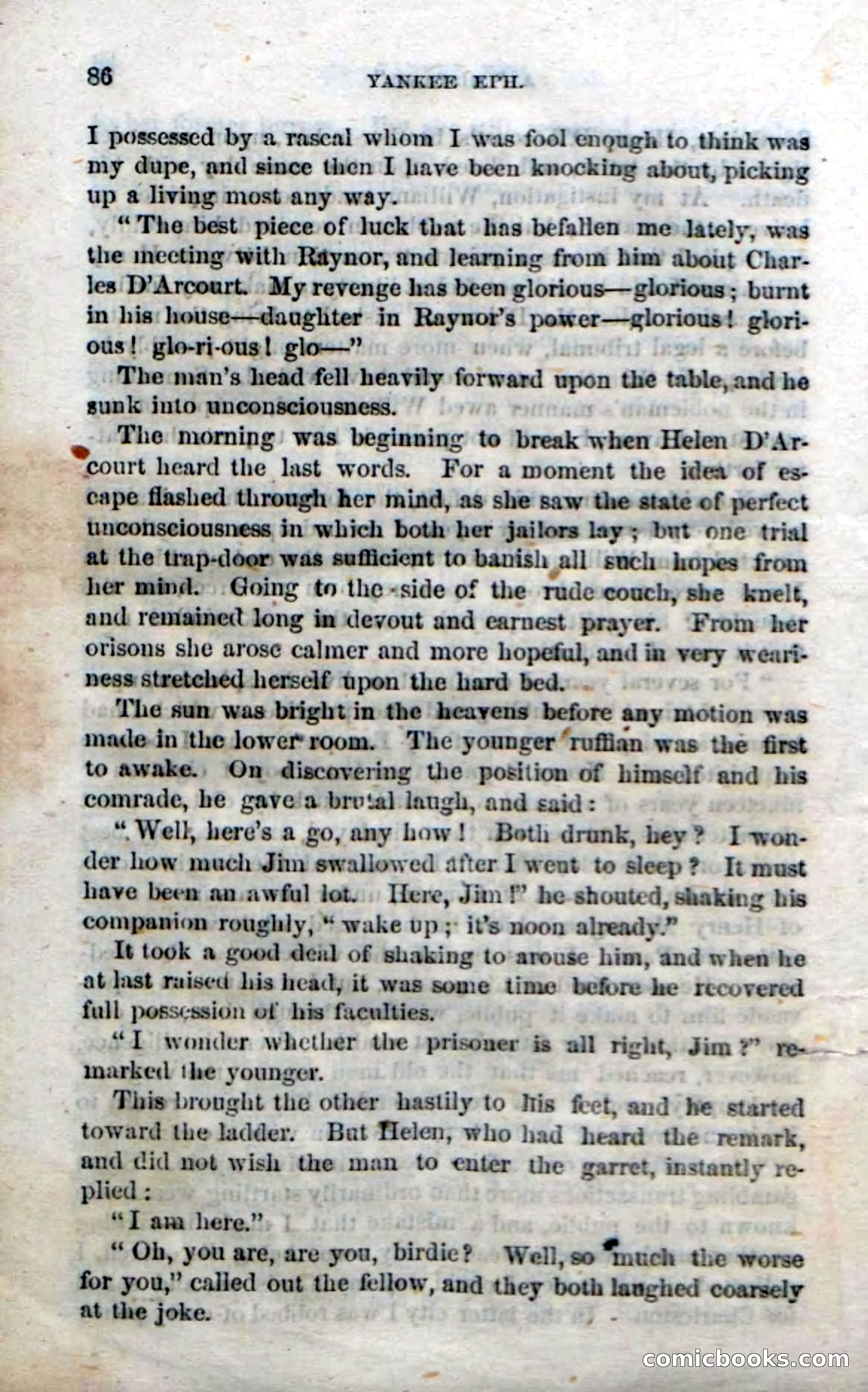 Beadle's Dime Novels No. 133: Yankee Eph — page 84 of 98